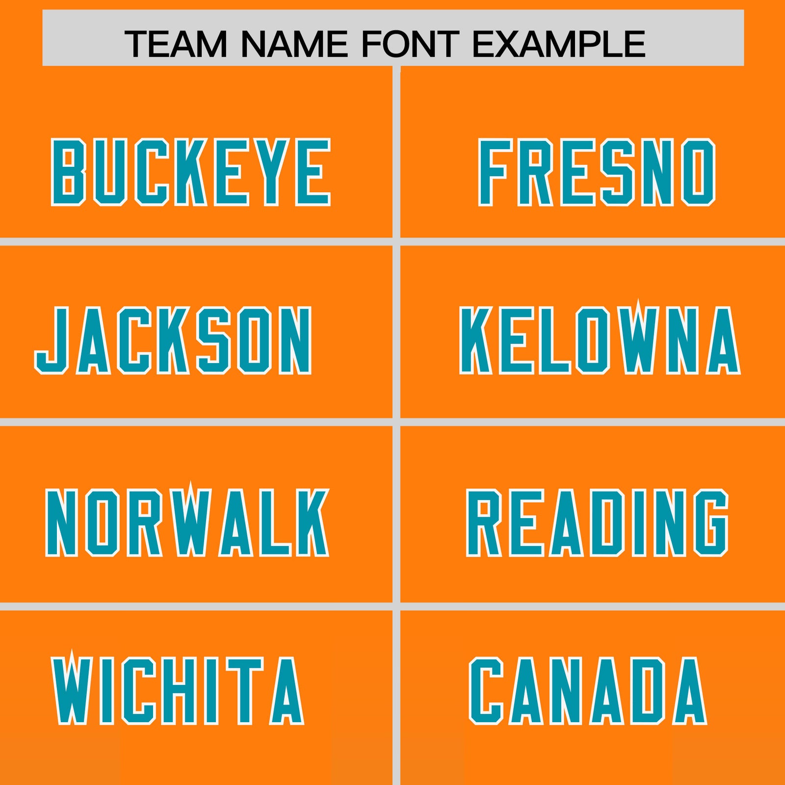 Custom Orange Aqua Vertical Width Stripe Gradient Fashion Personalized Team Football Jersey