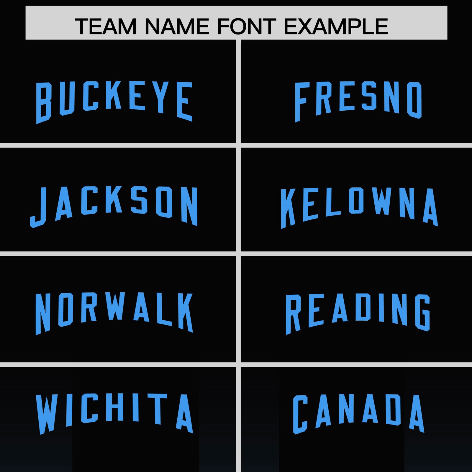 Custom Black Light Blue Vertical Width Stripe Gradient Fashion Personalized Team Football Jersey