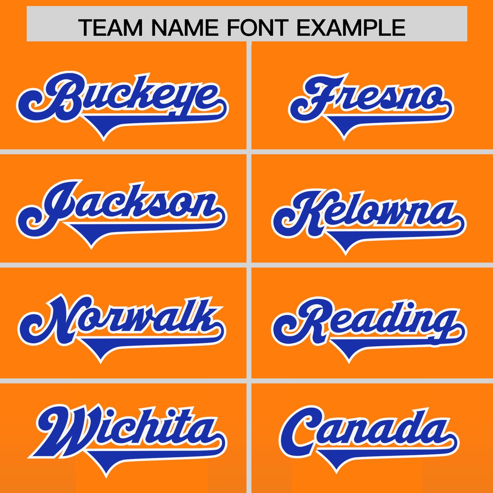 Custom Orange Royal Vertical Width Stripe Gradient Fashion Personalized Team Football Jersey