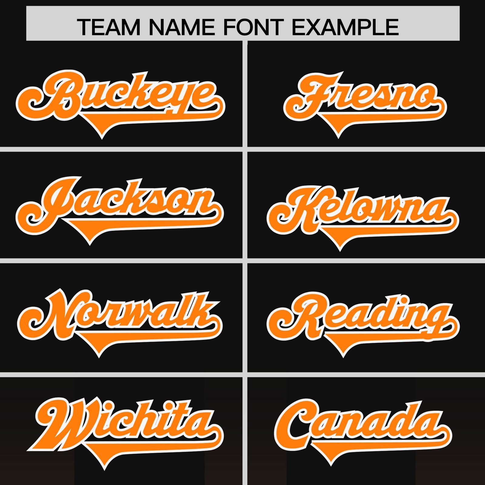 Custom Black Orange Vertical Width Stripe Gradient Fashion Personalized Team Football Jersey