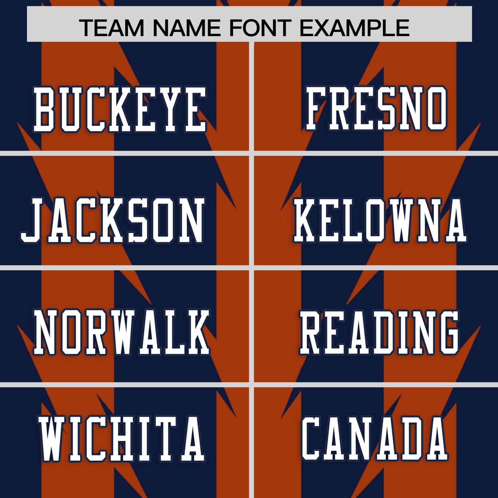 Custom Navy and Texas Orange Graffiti Pattern Practice Flag Football Jerseys For Youth & Mens| KXKSHOP