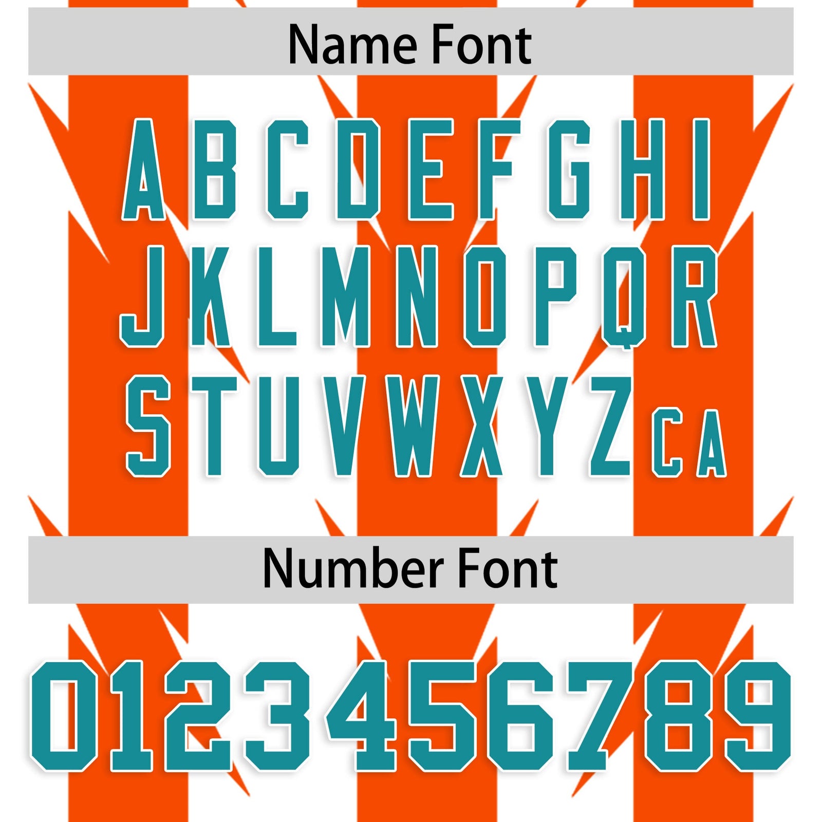 Custom White and Orange Graffiti Pattern Practice Flag Football Jerseys For Youth & Mens| KXKSHOP