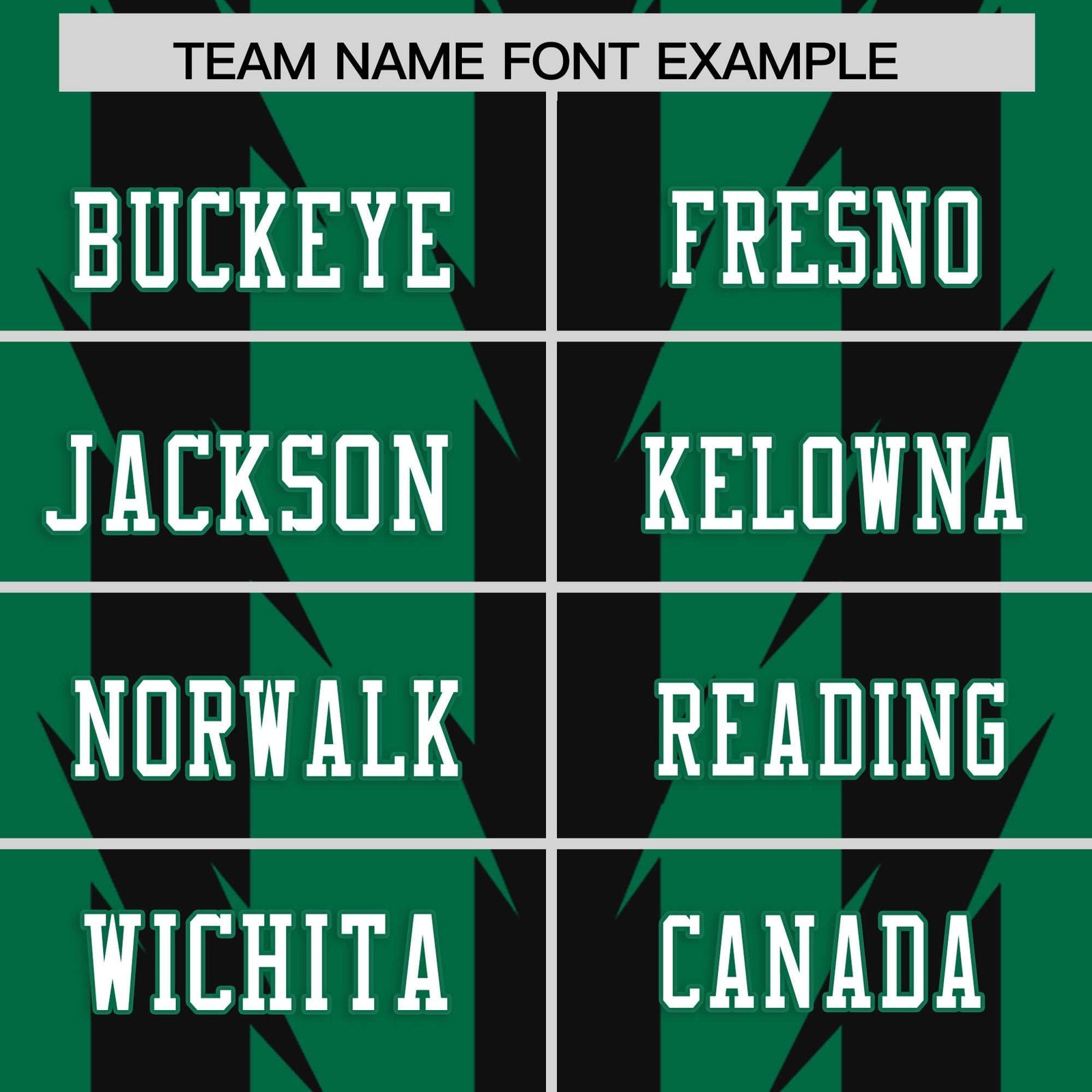 Custom Kelly Green and Black Graffiti Pattern Practice Flag Football Jerseys For Youth & Mens| KXKSHOP