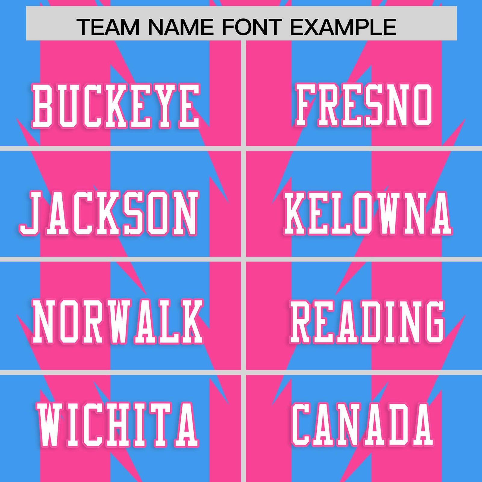 Custom Powder Blue and Pink Graffiti Pattern Practice Flag Football Jerseys For Youth & Mens| KXKSHOP