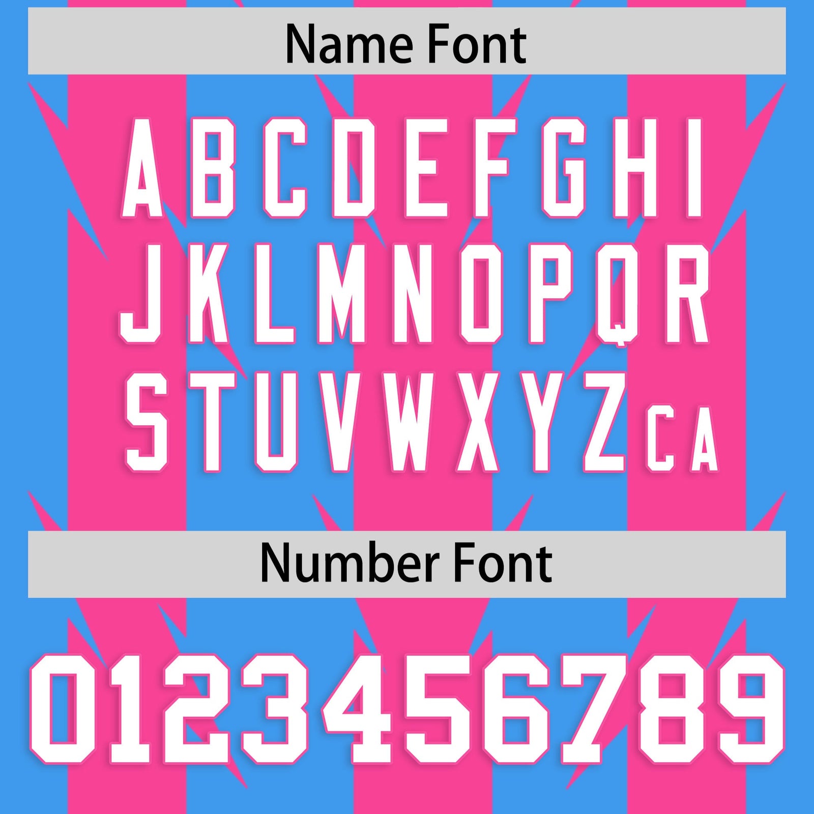 Custom Powder Blue and Pink Graffiti Pattern Practice Flag Football Jerseys For Youth & Mens| KXKSHOP