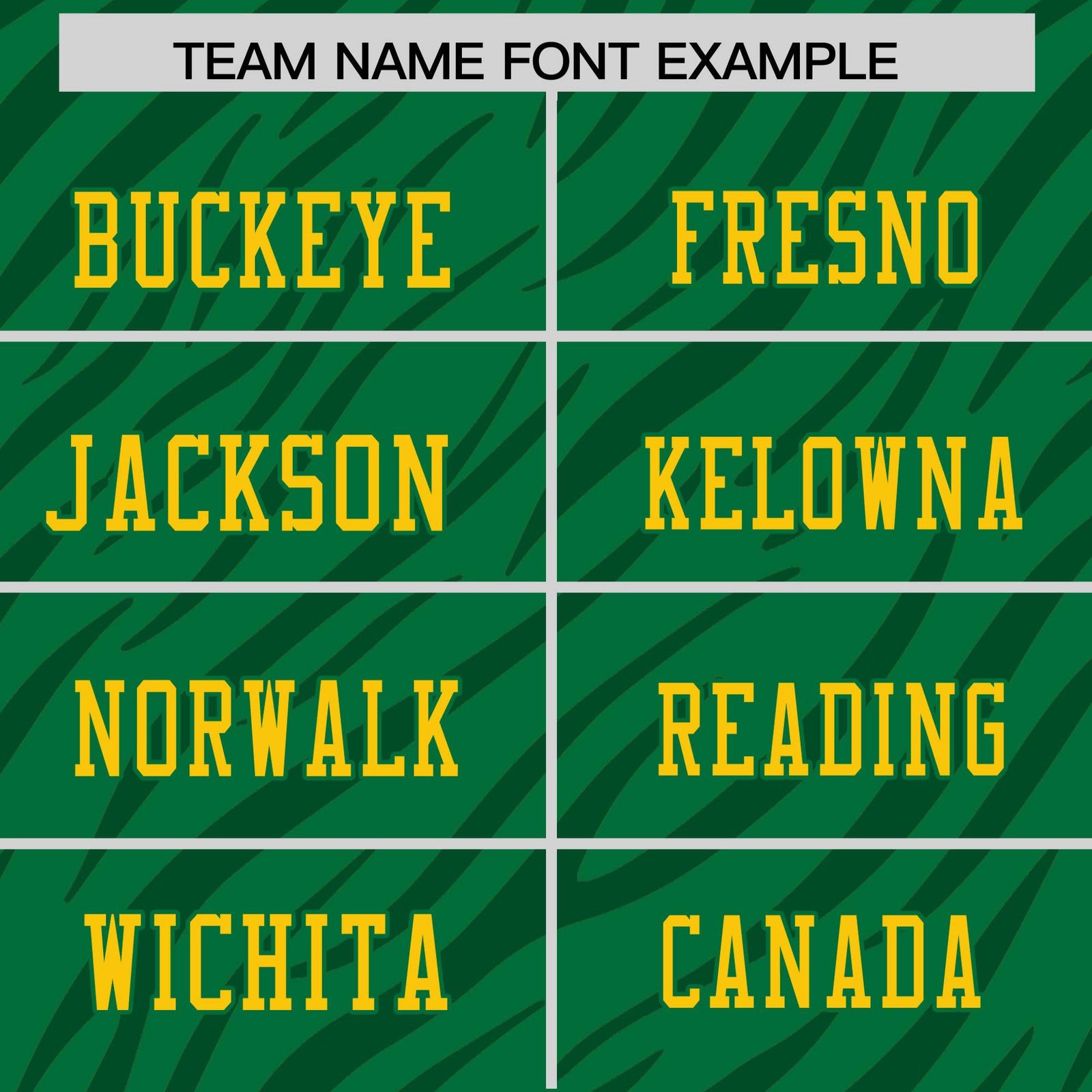 Custom Kelly Green Black Personalized Tiger Stripe Graffiti Pattern Authentic Football Jersey