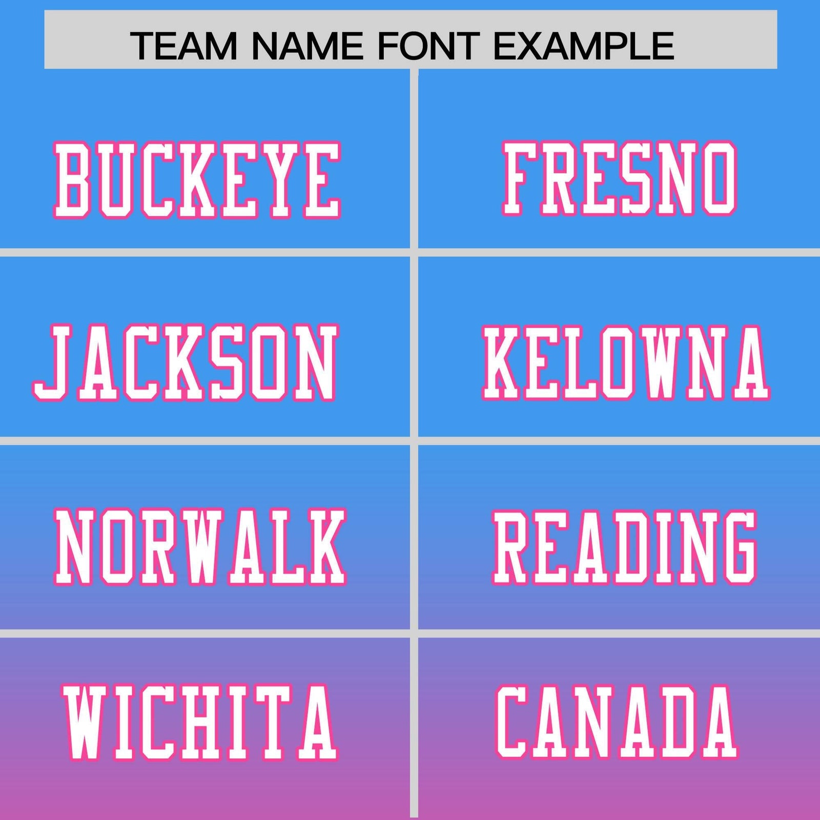 Custom Powder Blue Pink Gradient Fashion Personalized Authentic Football Jersey
