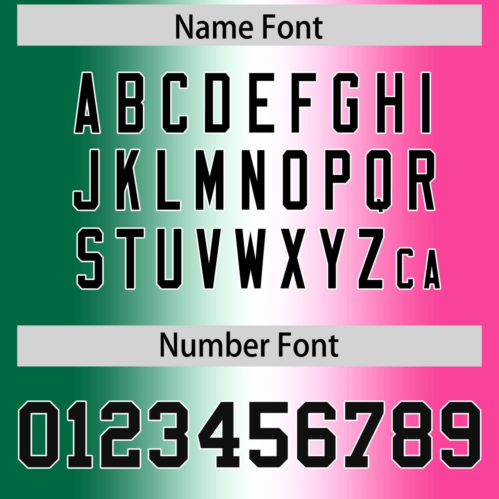 Custom Kelly Green White-Pink Personalized Gradient Fashion Authentic Football Jersey