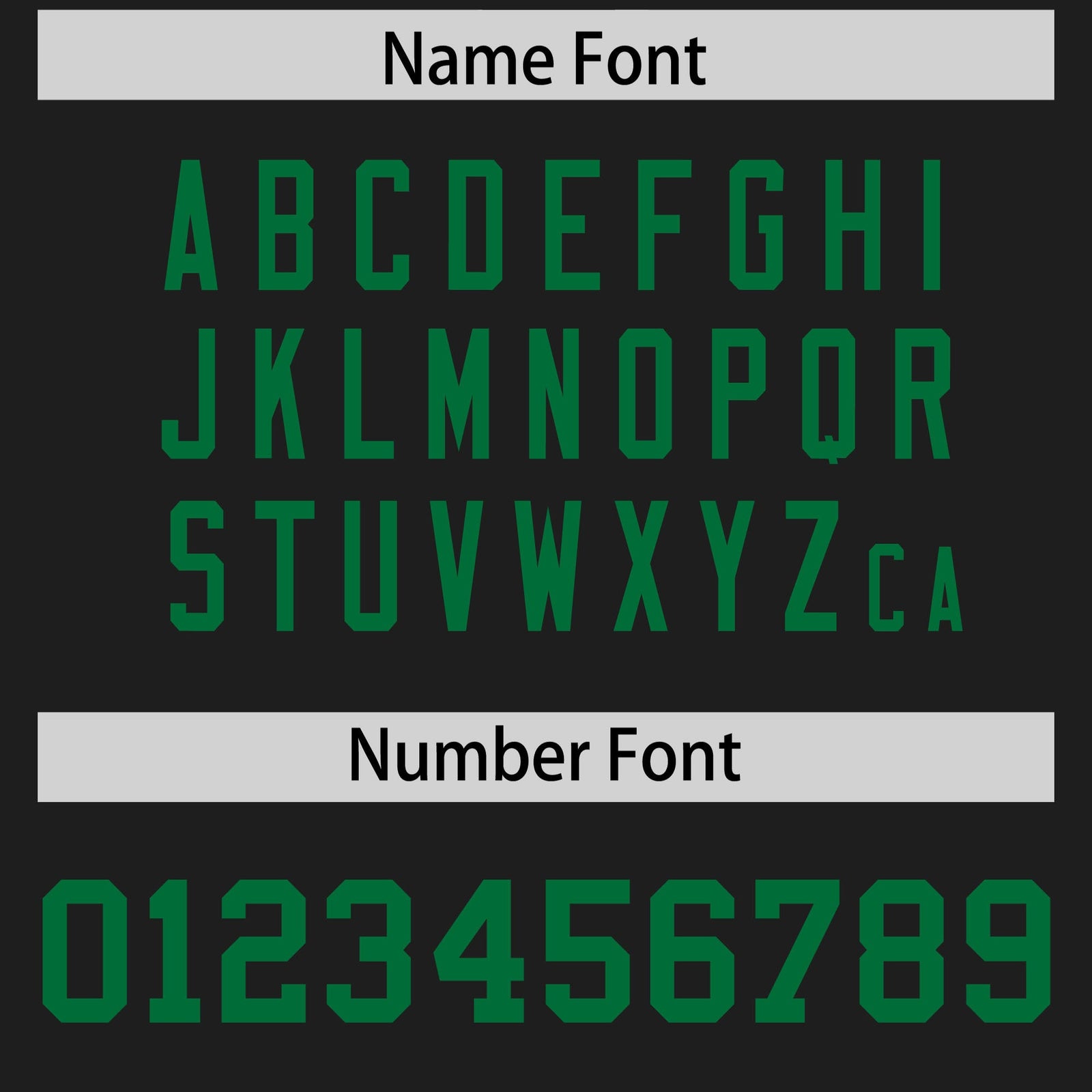 Custom Black Kelly Green Personalized Shoulder Star Pattern Flag Football Jersey