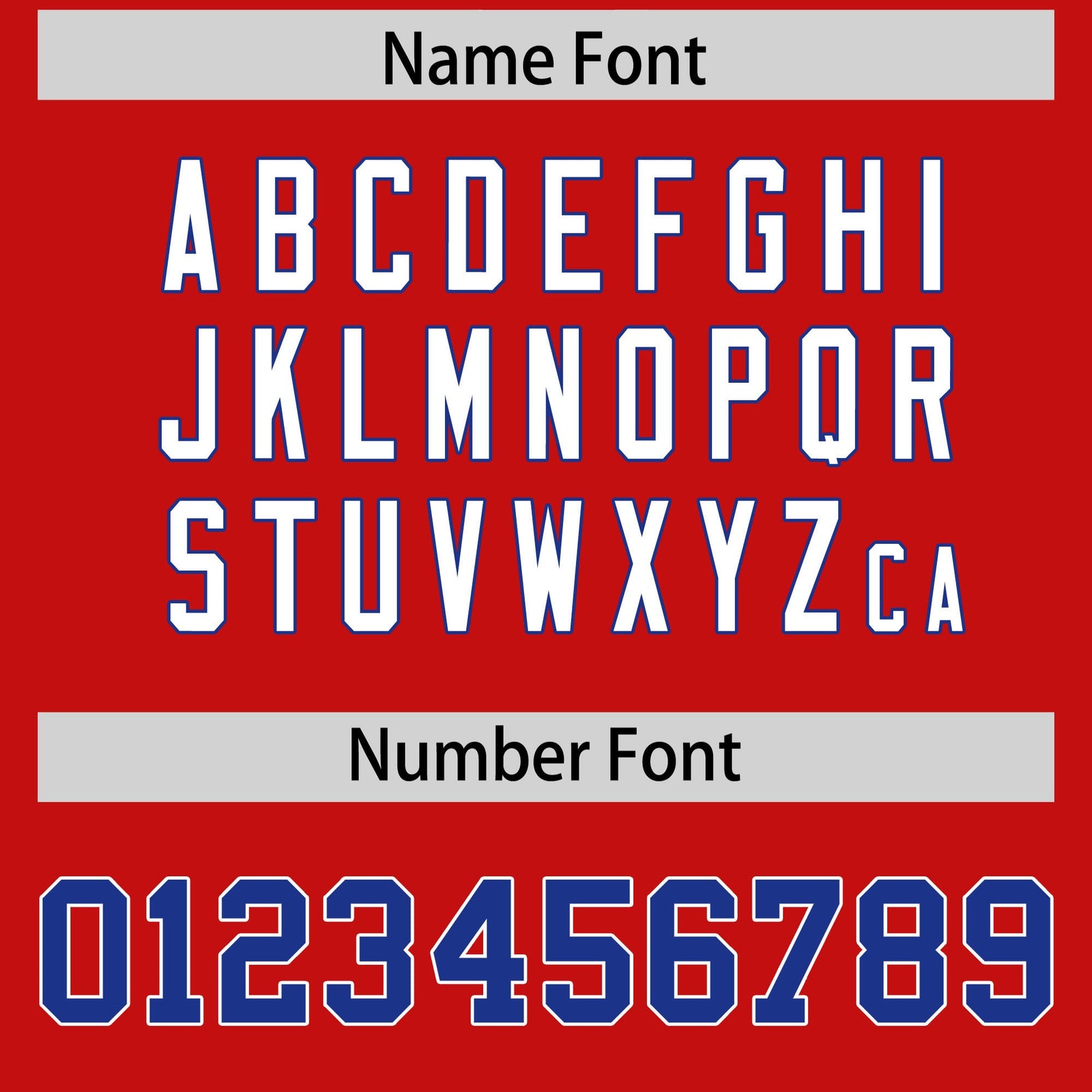 Custom Red Royal Personalized Shoulder Star Pattern Flag Football Jersey