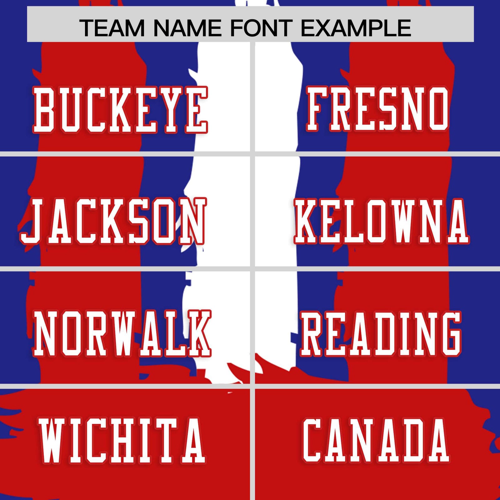 Custom Flag Football Jersey | Royal Red and White Graffiti Pattern Practice 7on7 Uniforms | Add name, number & logo| KXKSHOP