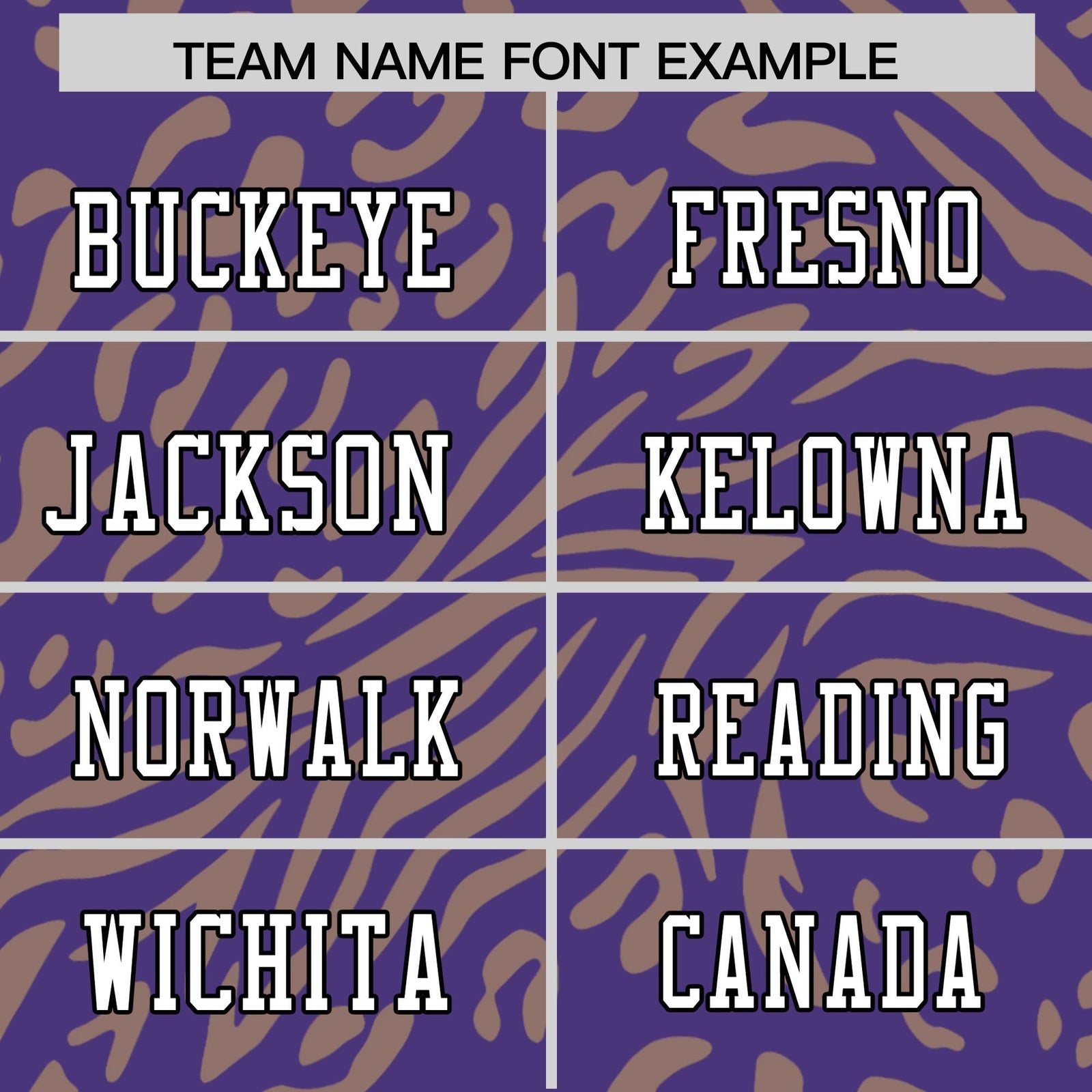 Custom Purple White-Black Personalized Zebra Stripes Pattern Authentic Football Jersey