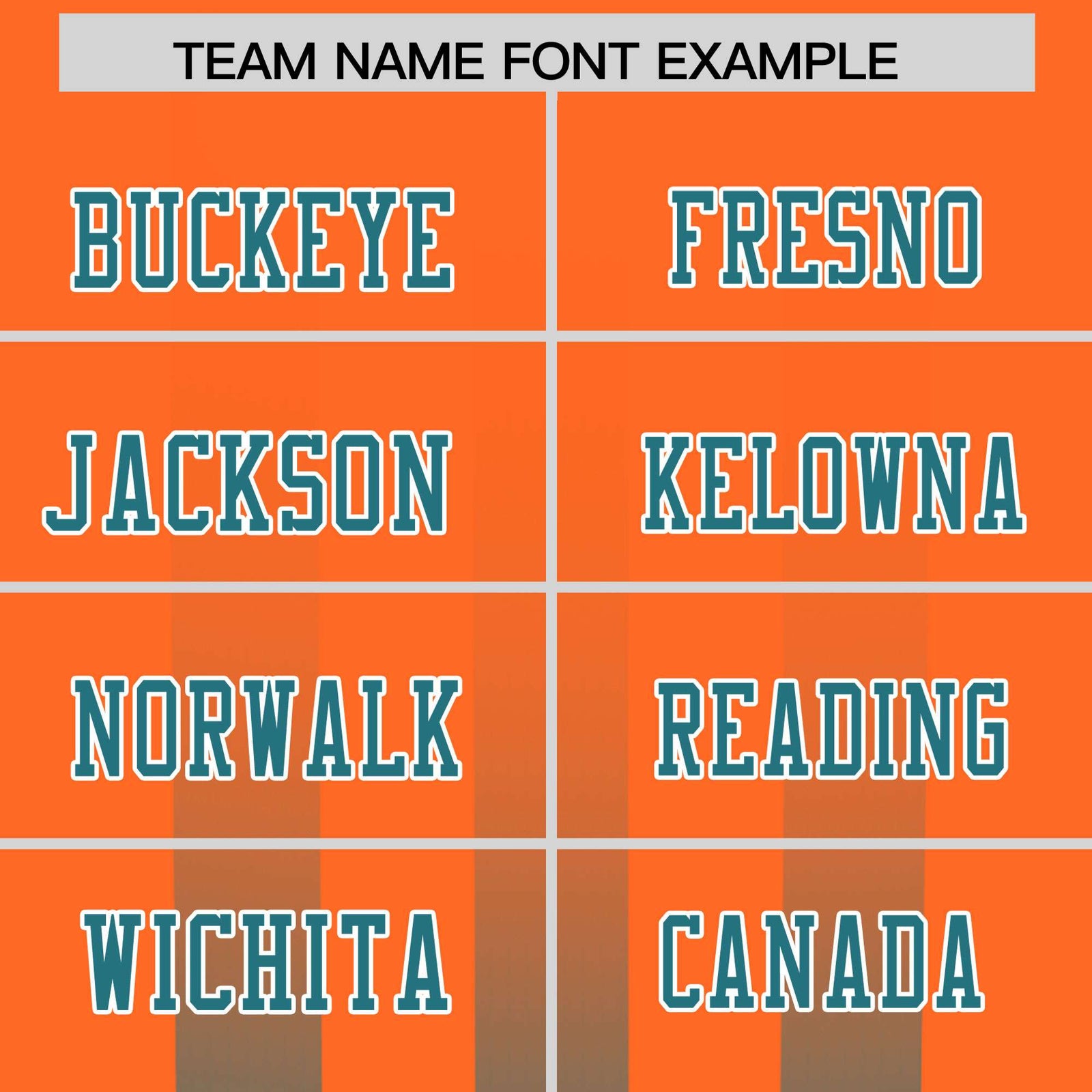 Custom Orange Aqua Vertical Fine Stripe Gradient Fashion Personalized Team Football Jersey