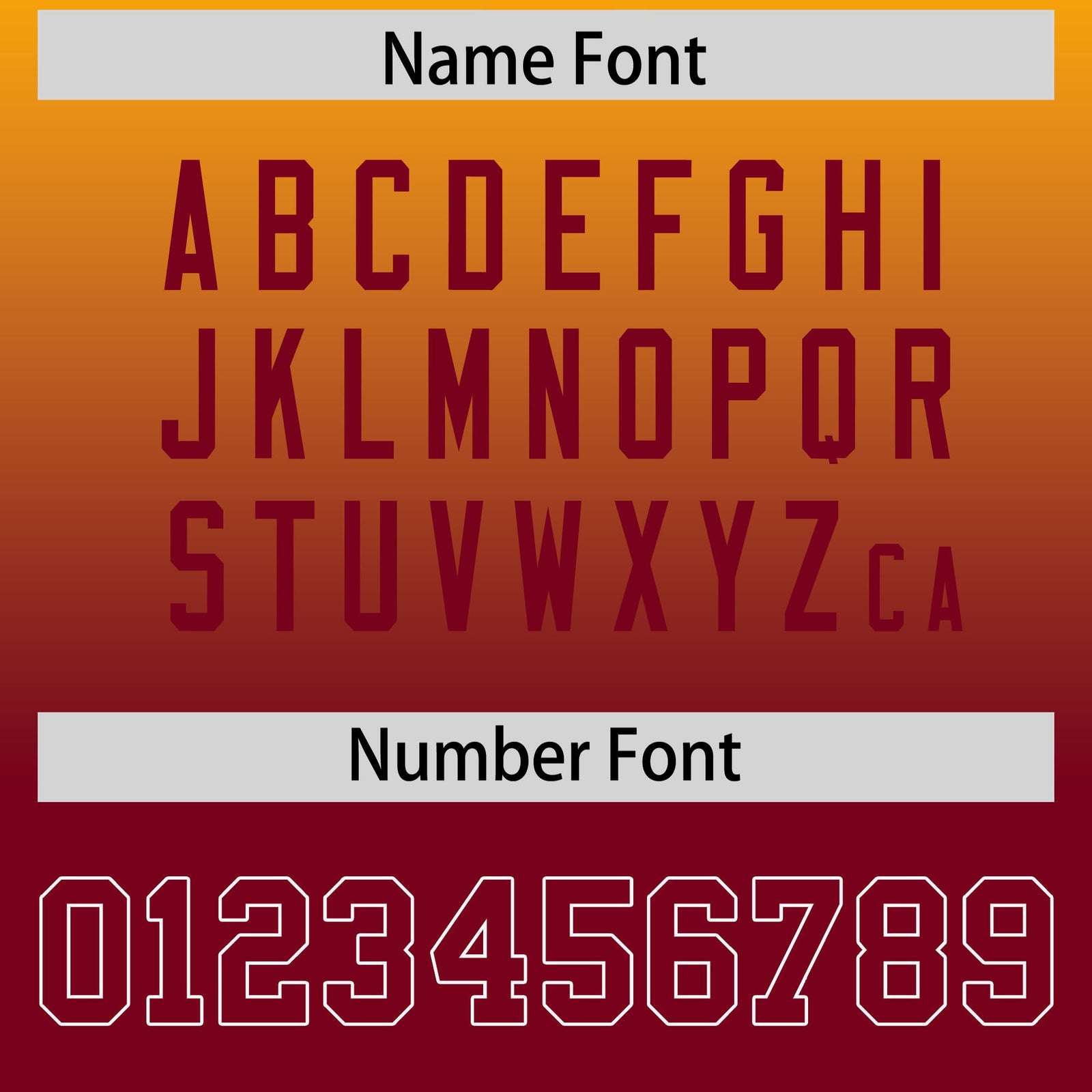 Custom Yellow Crimson Gradient Personalized Side Pattern Authentic Football Jersey