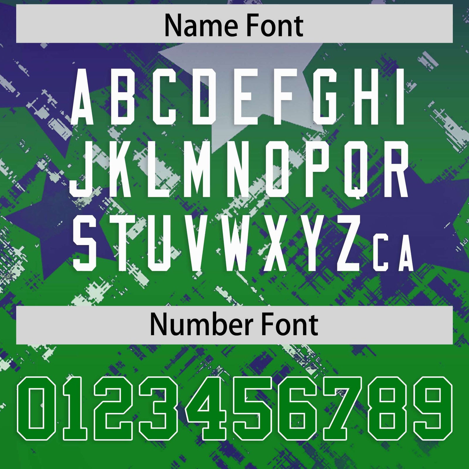 Custom Purple and Kelly Green Customize Flag Football Jersey - 7v7 Uniform| KXKSHOP