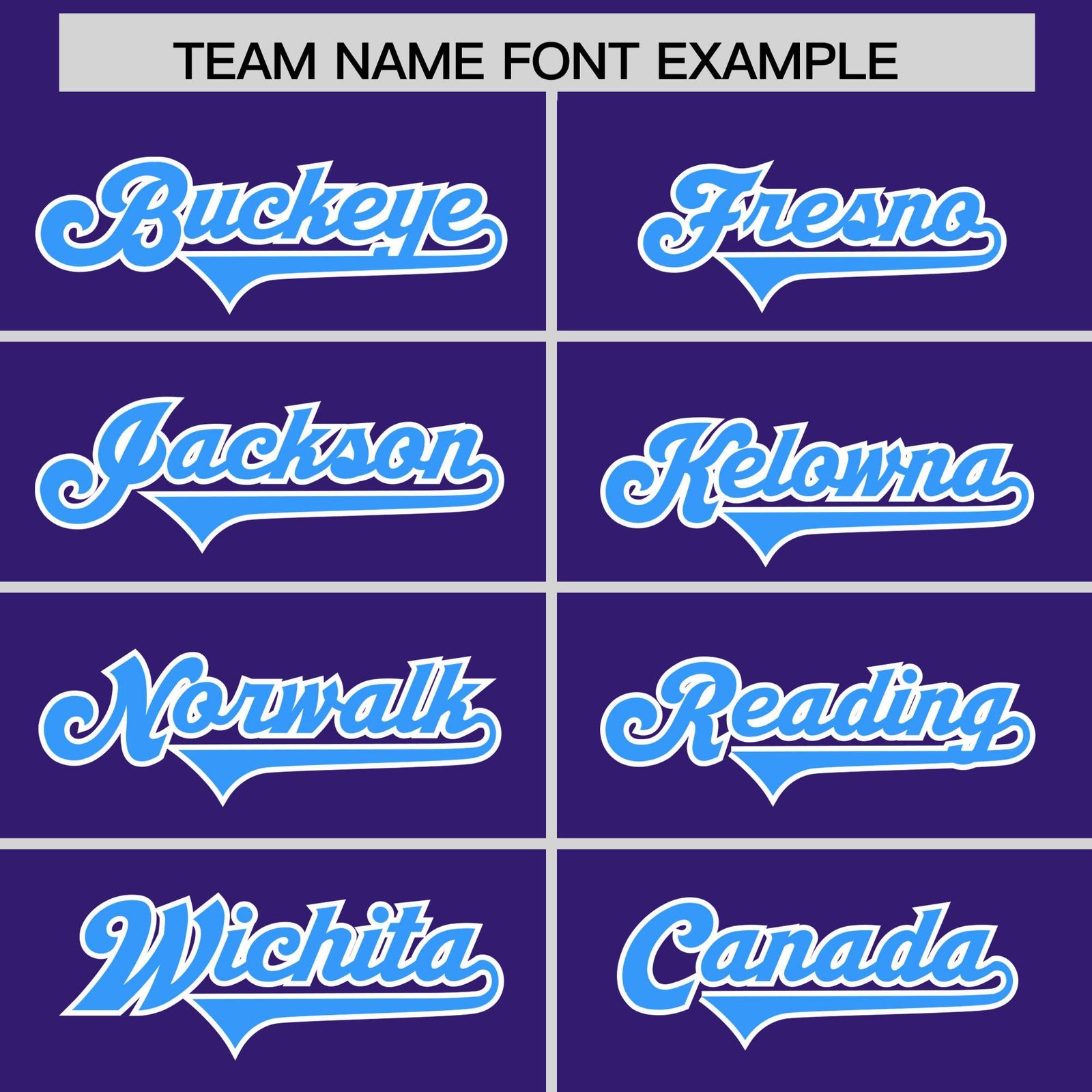 Custom Purple Light Blue and White Side Stripe Pattern Authentic Football Jersey