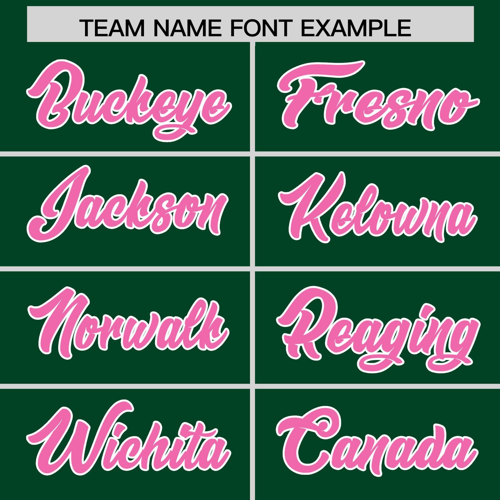 Custom Green Pink and White Side Stripe Pattern Authentic Football Jersey