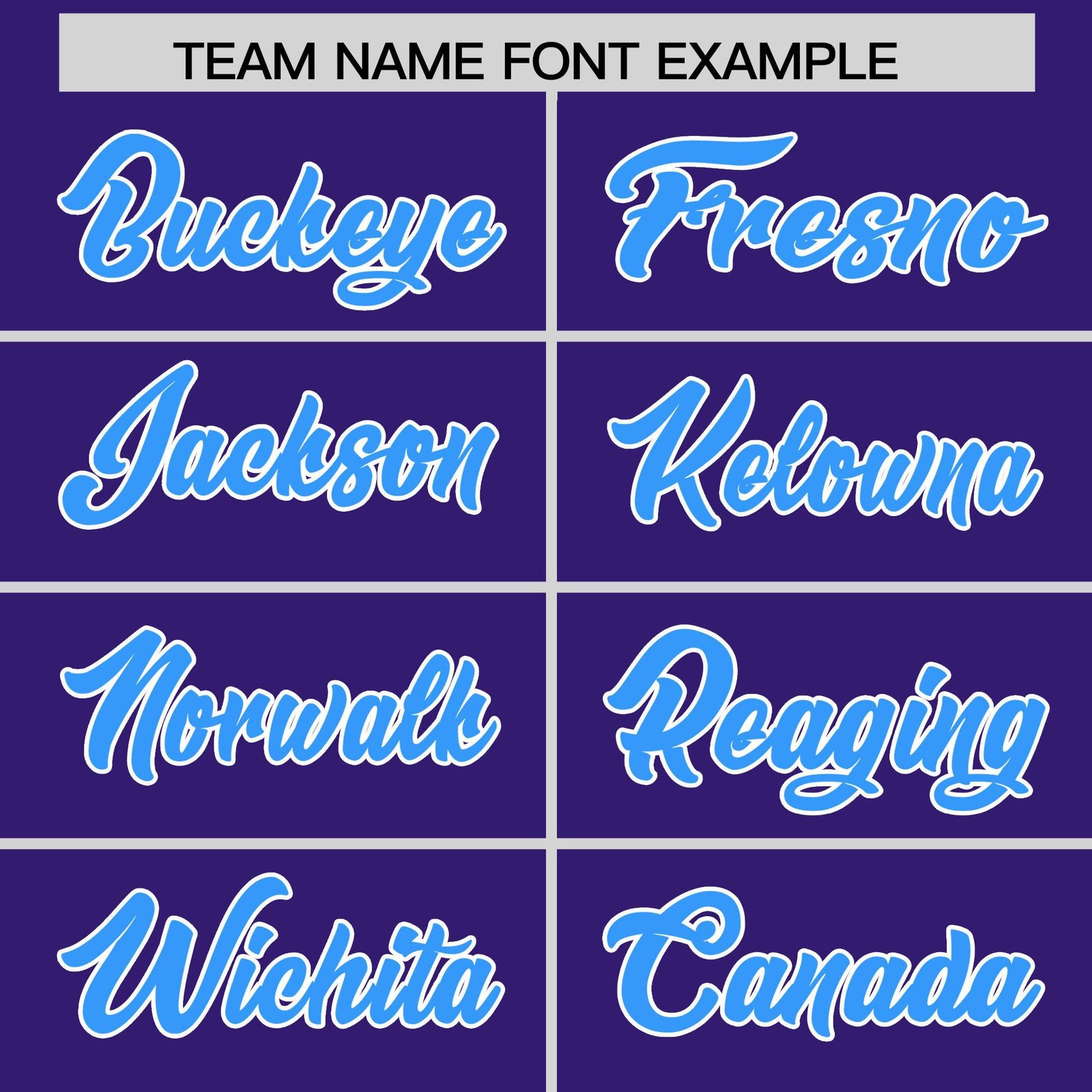 Custom Purple Light Blue and White Side Stripe Pattern Authentic Football Jersey