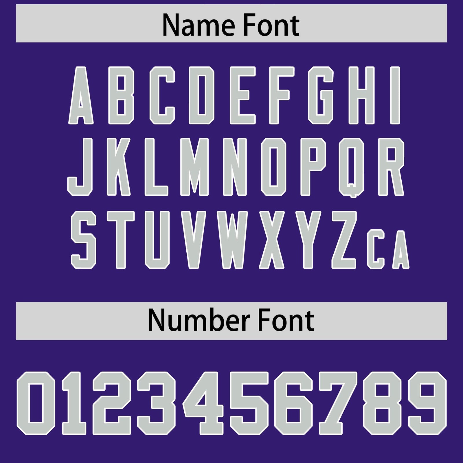 Custom Purple Gray and White Side Stripe Pattern Authentic Football Jersey