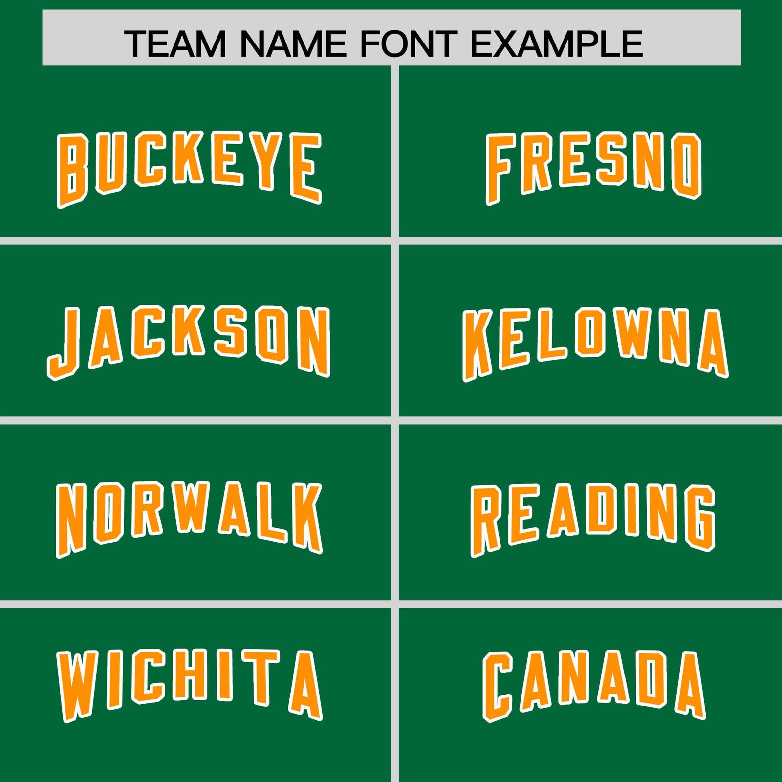 Custom Kelly Green Gold Orange and White Side Stripe Pattern Authentic Football Jersey