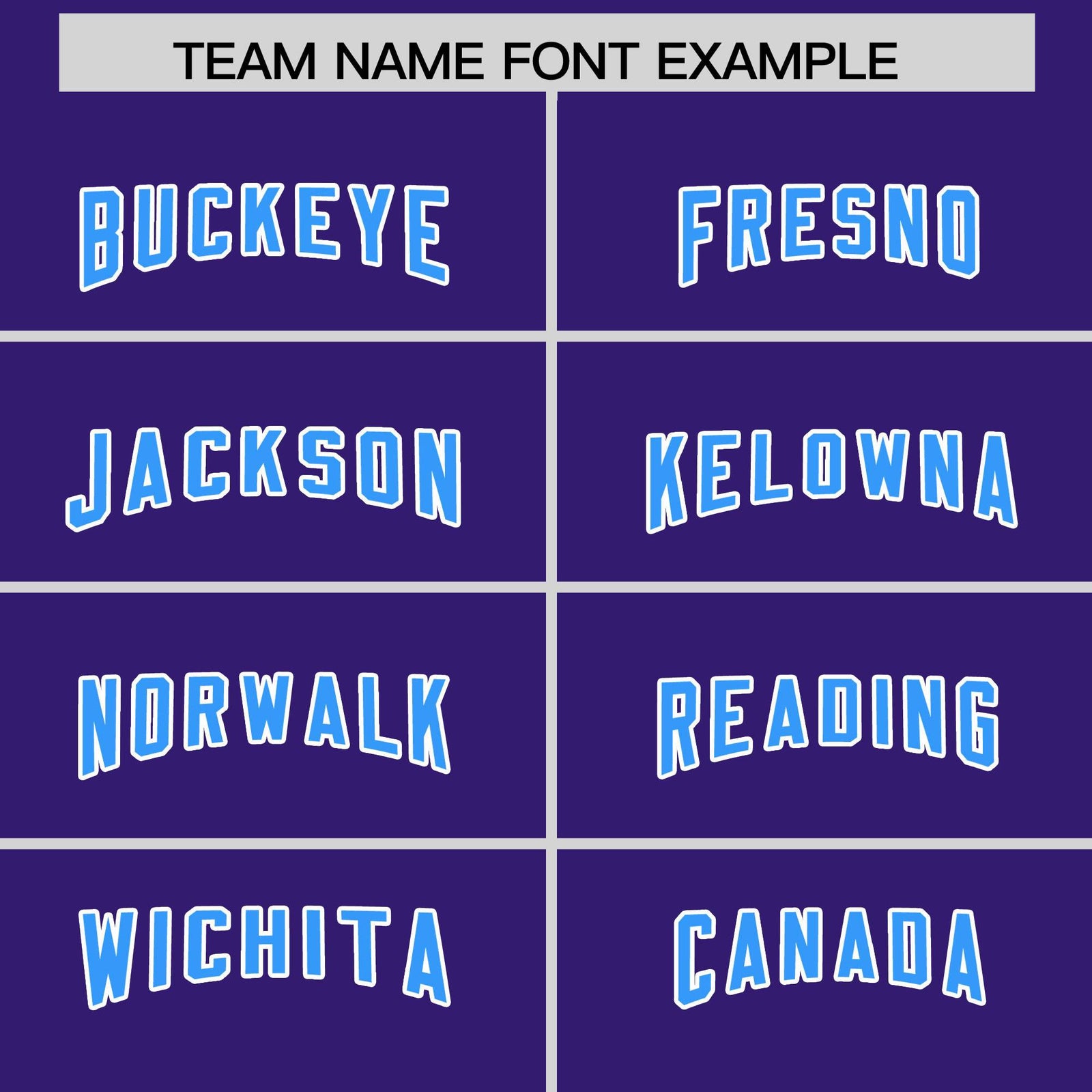 Custom Purple Light Blue and White Side Stripe Pattern Authentic Football Jersey