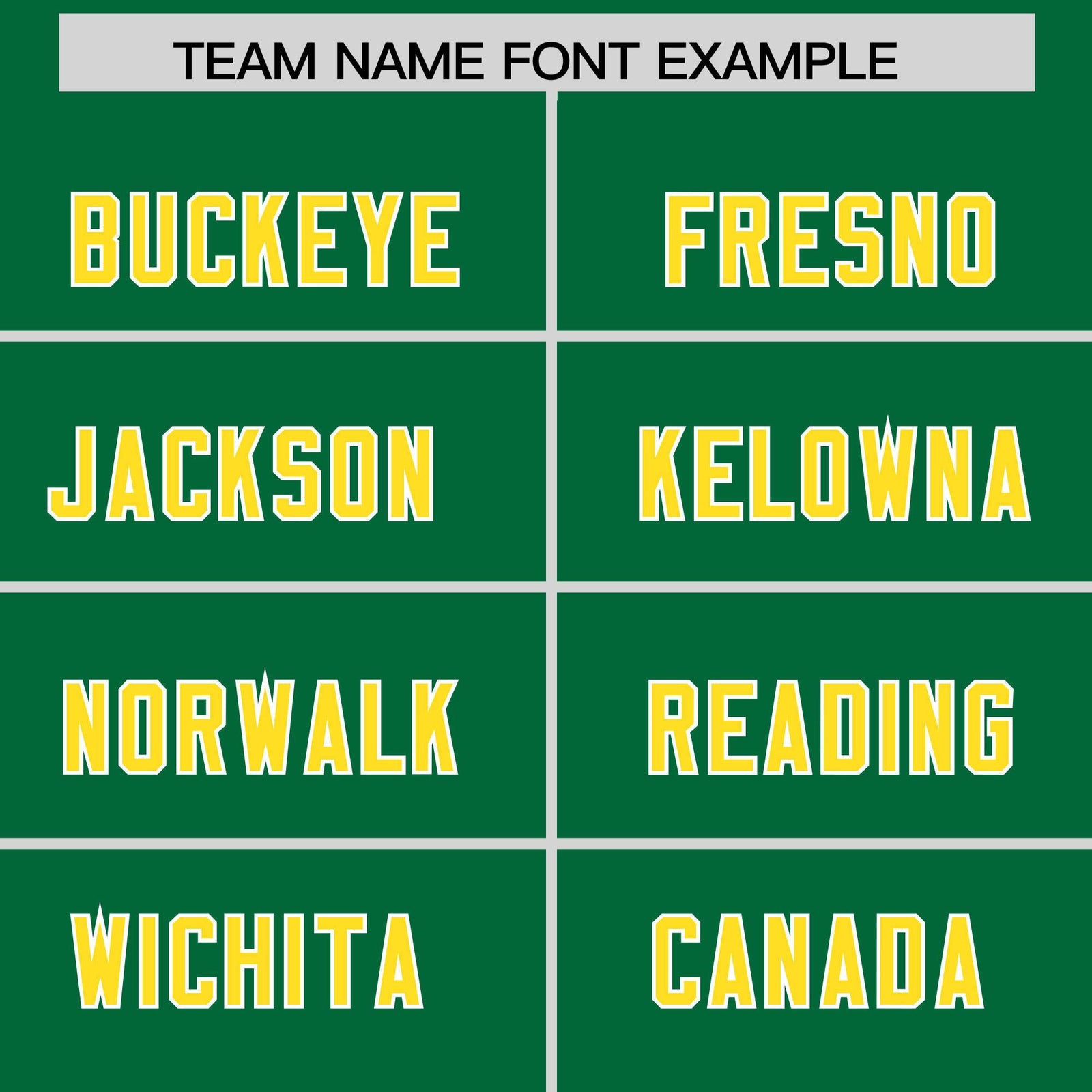 Custom Kelly Green Gold and White Side Stripe Pattern Authentic Football Jersey