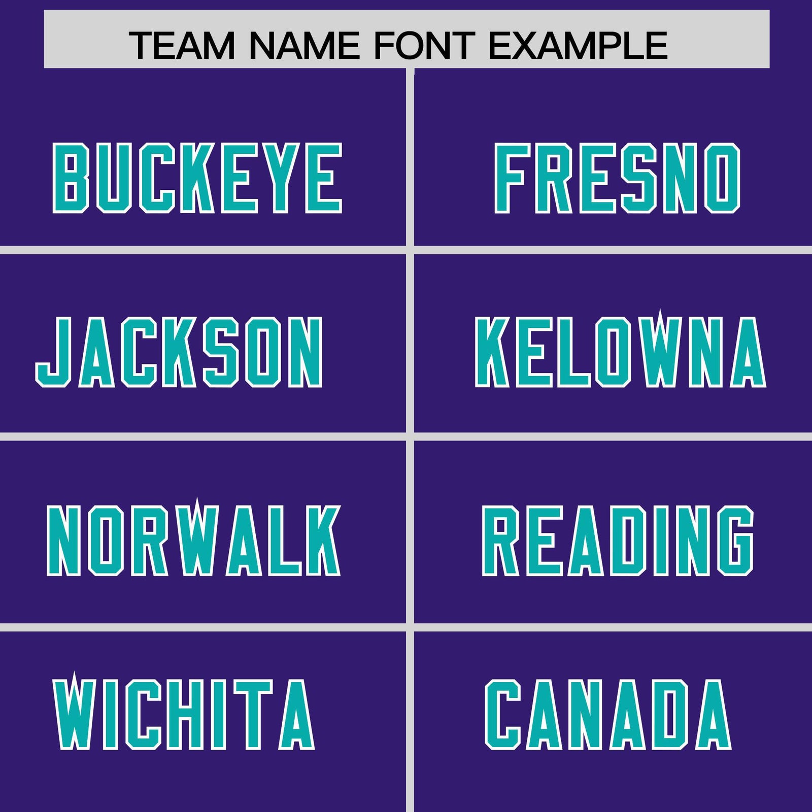 Custom Purple Aqua and White Side Stripe Pattern Authentic Football Jersey