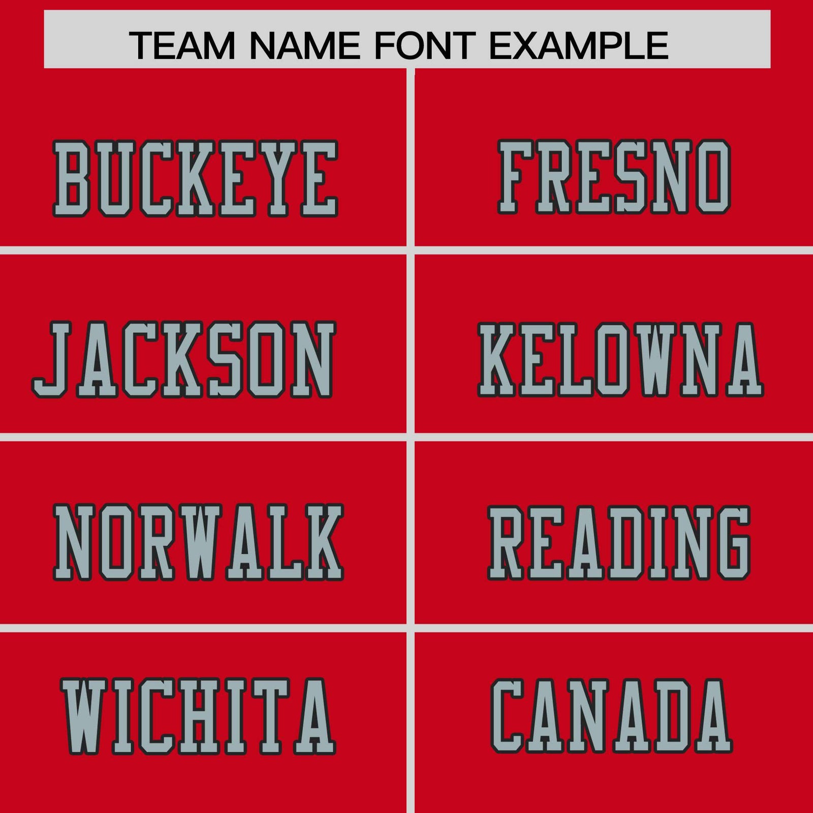 Custom Flag Football Jersey | Red Gray Color Block For Youth & Men | Add Name, Number & Logo | KXKSHOP