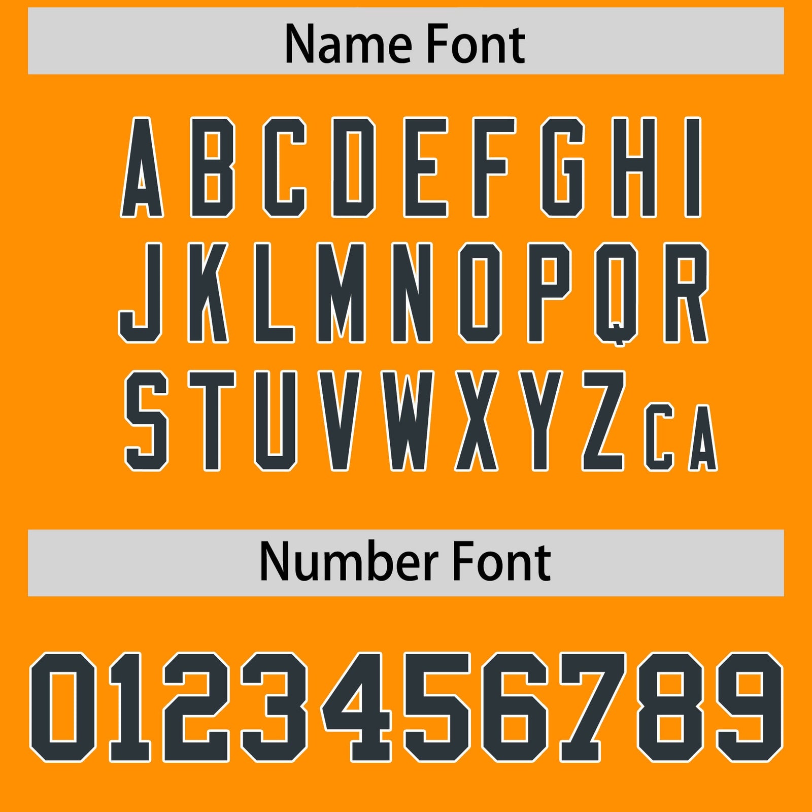 Custom Flag Football Jersey | Gold Orange Black Color Block For Youth & Men | Add Name, Number & Logo | KXKSHOP