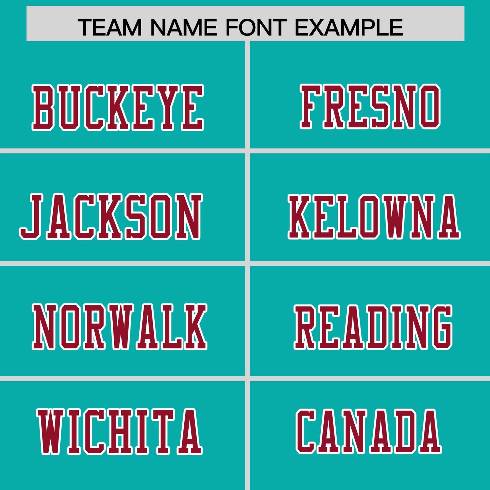 Custom Flag Football Jersey | Aqua Cardinal Color Block For Youth & Men | Add Name, Number & Logo | KXKSHOP