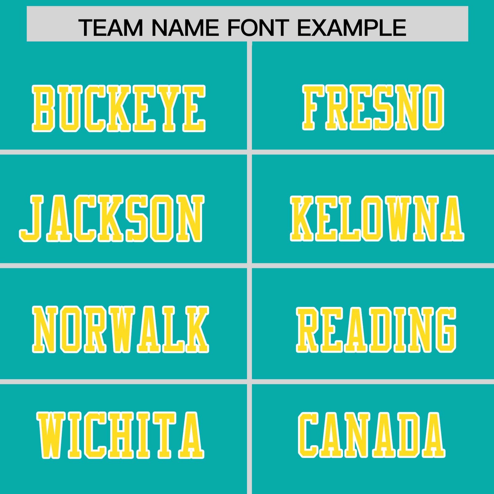 Custom Flag Football Jersey | Aqua Gold Color Block For Youth & Men | Add Name, Number & Logo | KXKSHOP