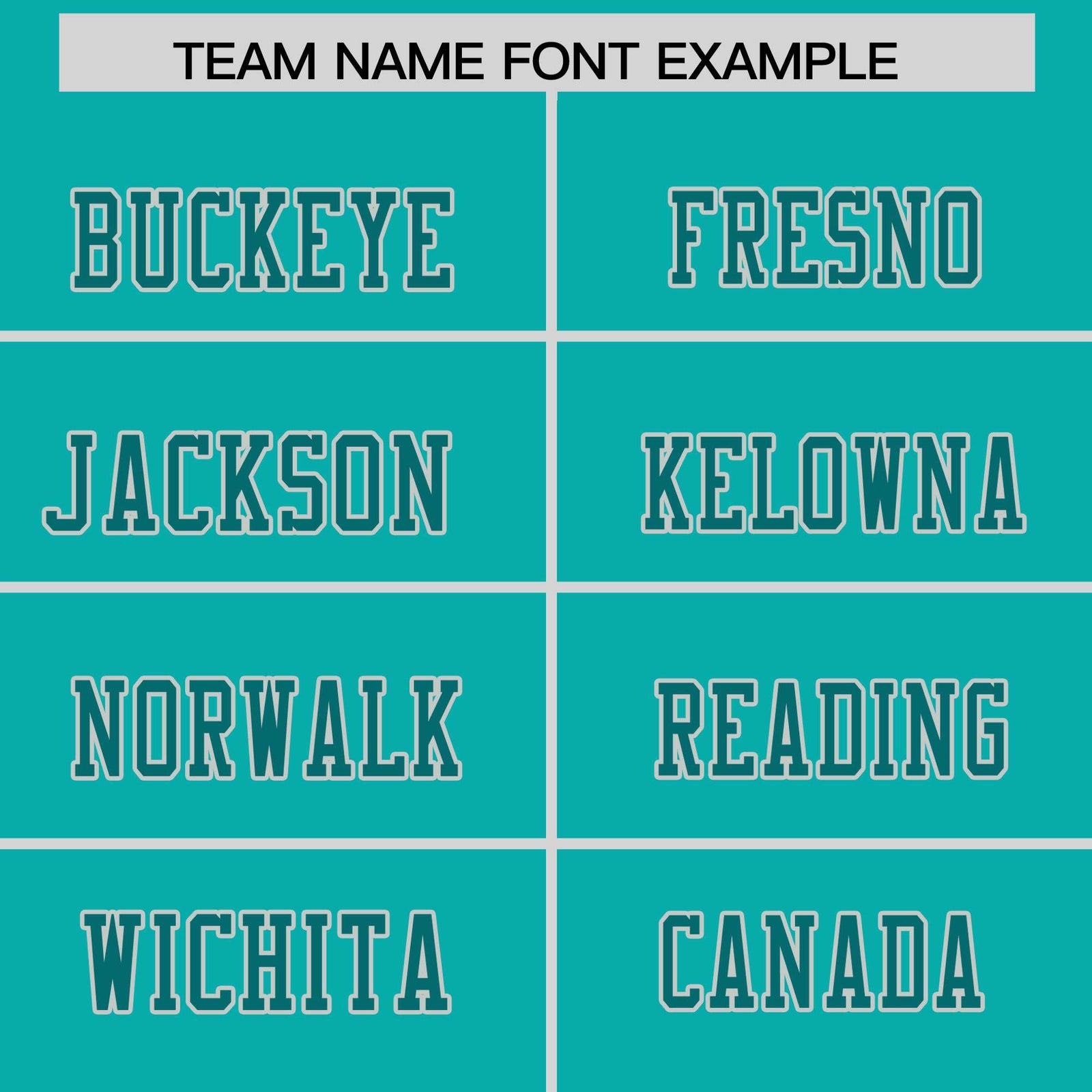 Custom Flag Football Jersey | Aqua Aqua Color Block For Youth & Men | Add Name, Number & Logo | KXKSHOP