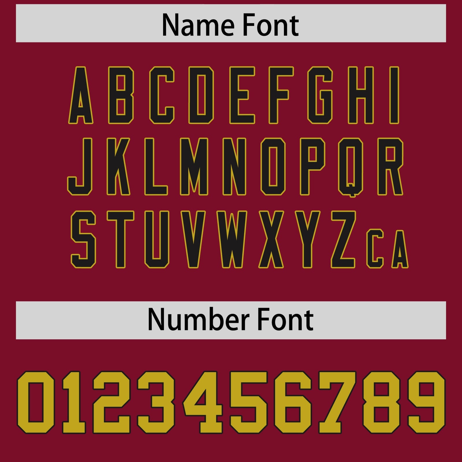 Custom Flag Football Jersey | Cardinal Old Gold Color Block For Youth & Men | Add Name, Number & Logo | KXKSHOP