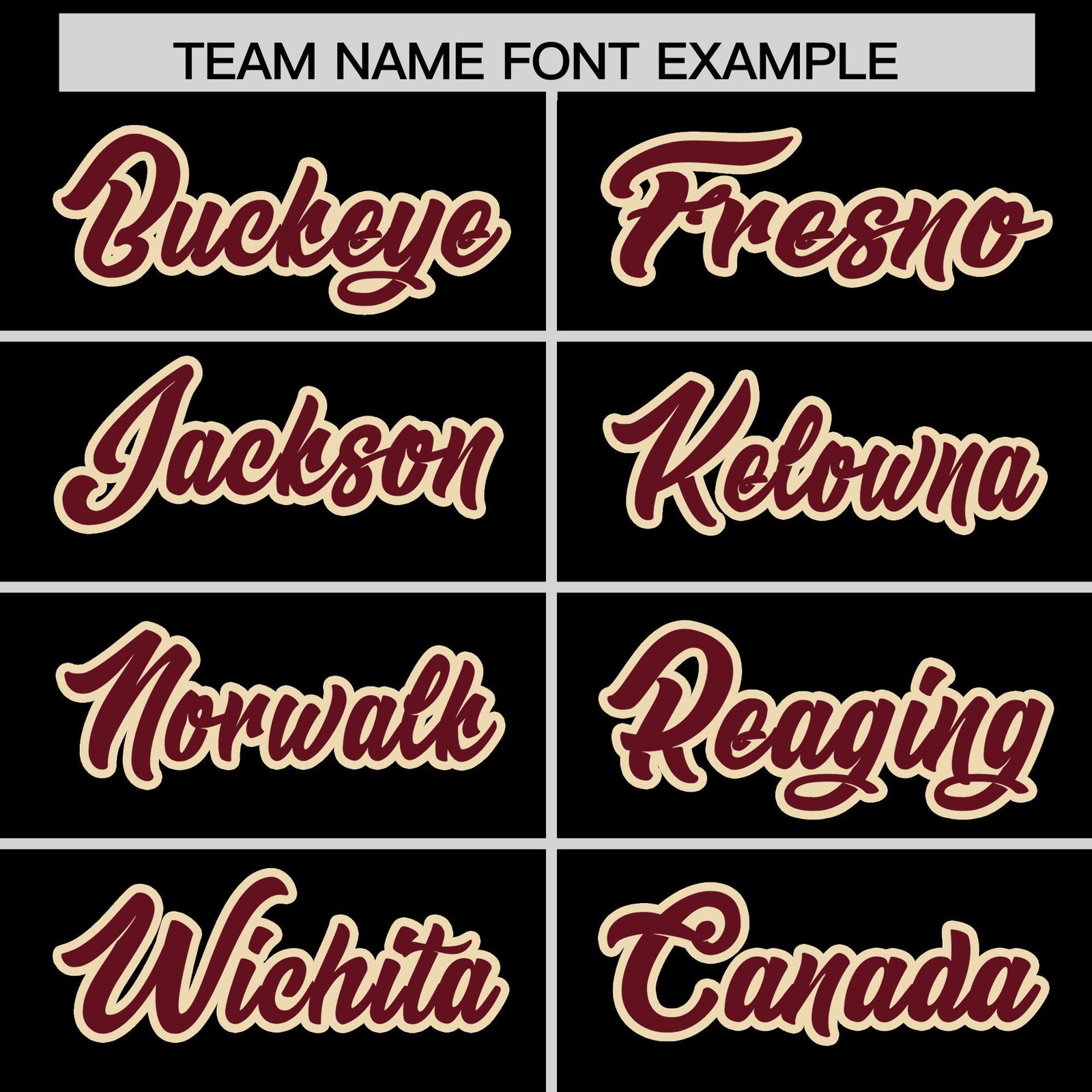 Custom Black Crimson-Khaki Classic Personalized Baseball Sports Uniform