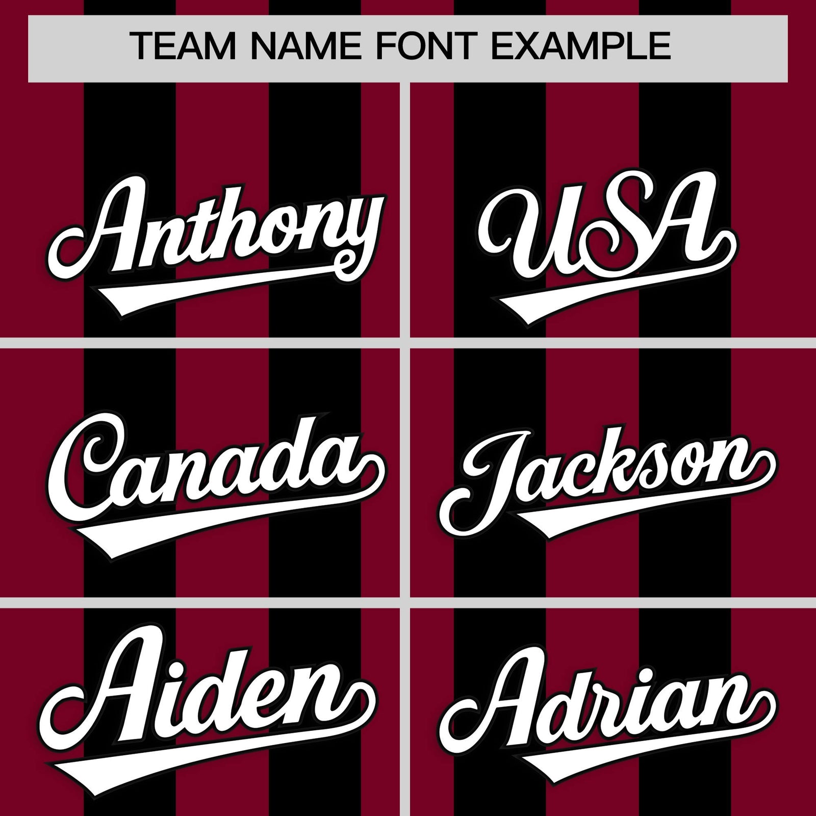 Custom Black Crimson Vertical Stripes Design Performance Polo Shirt