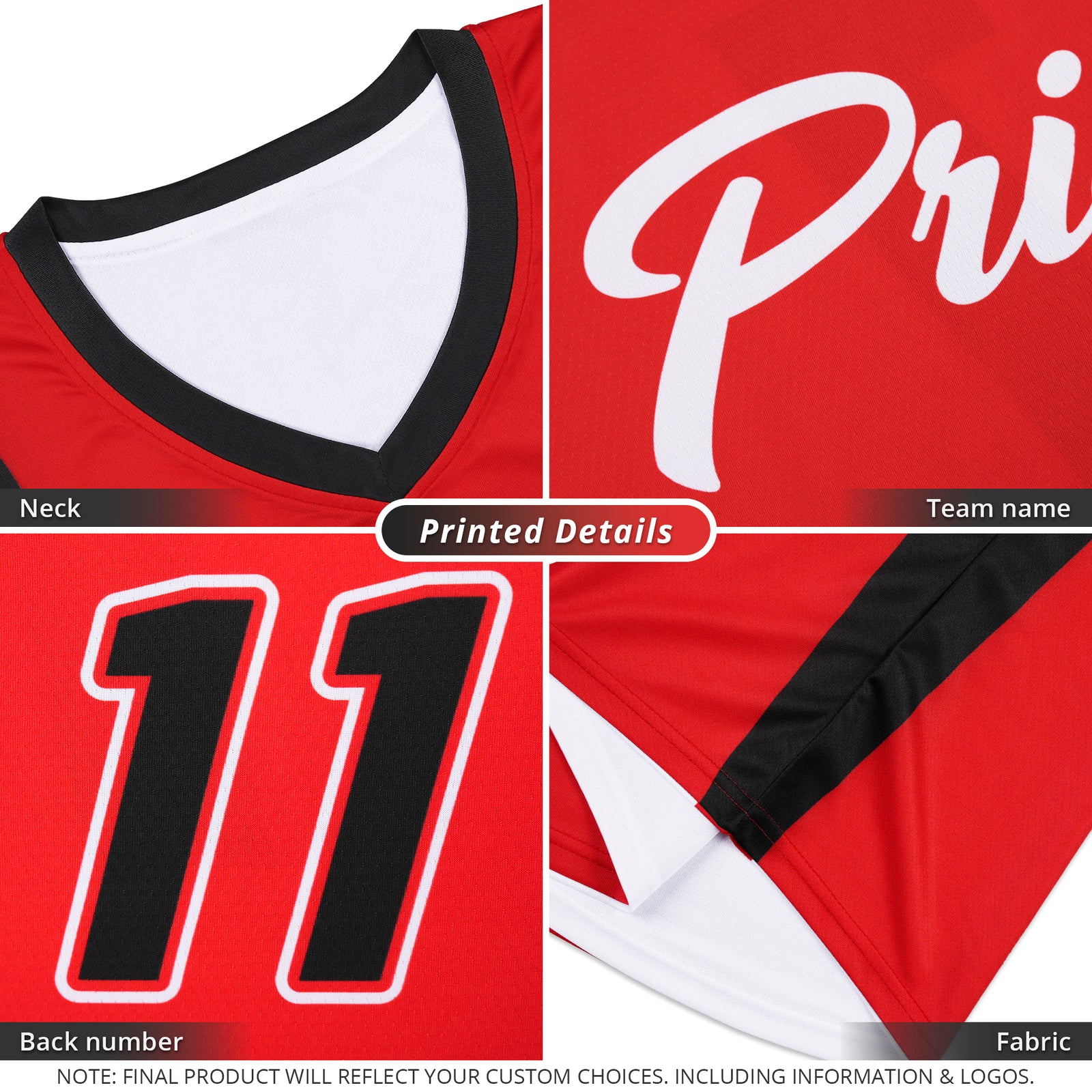 red and white reversible basketball jersey