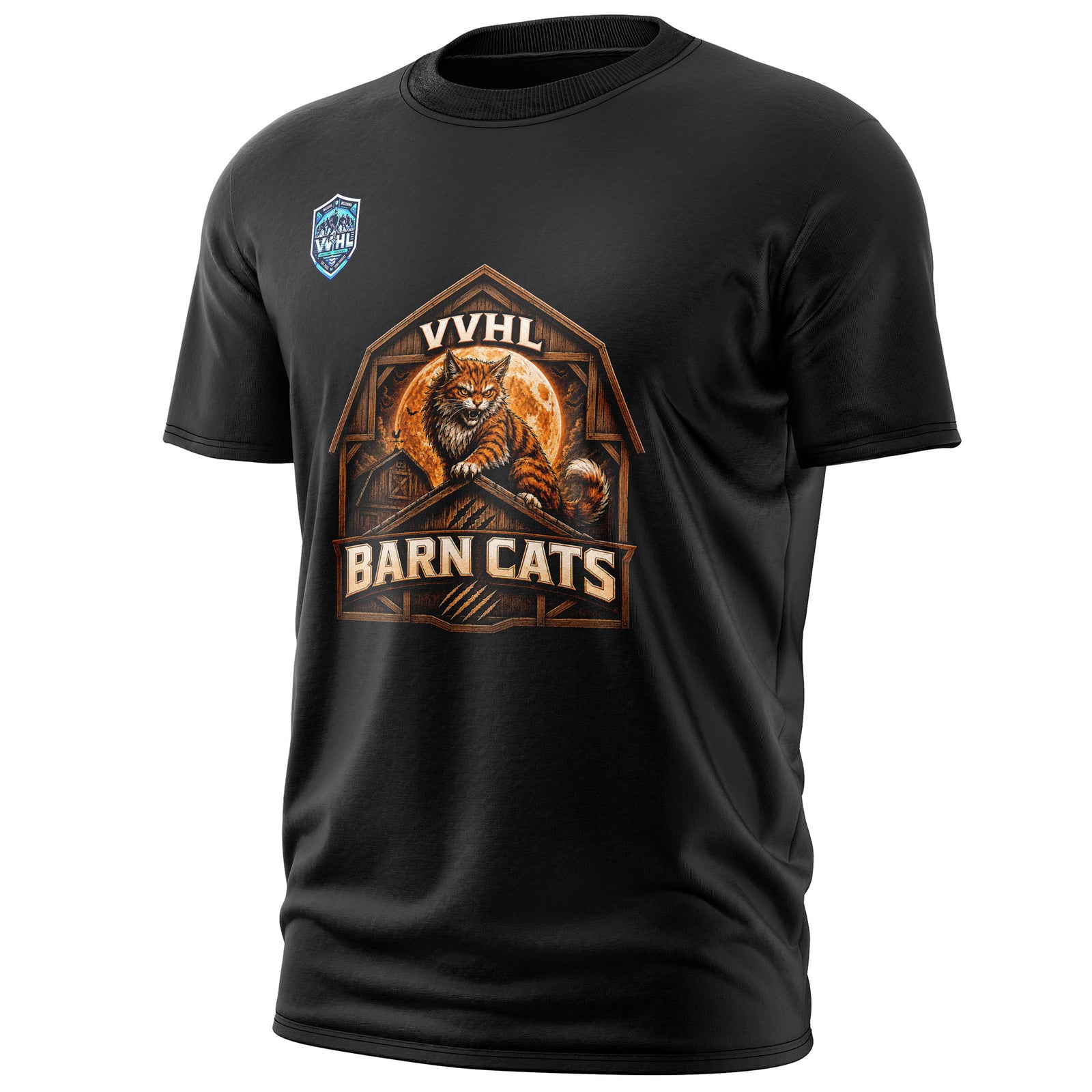 VVHL S11 Barn Cats Black T-Shirs