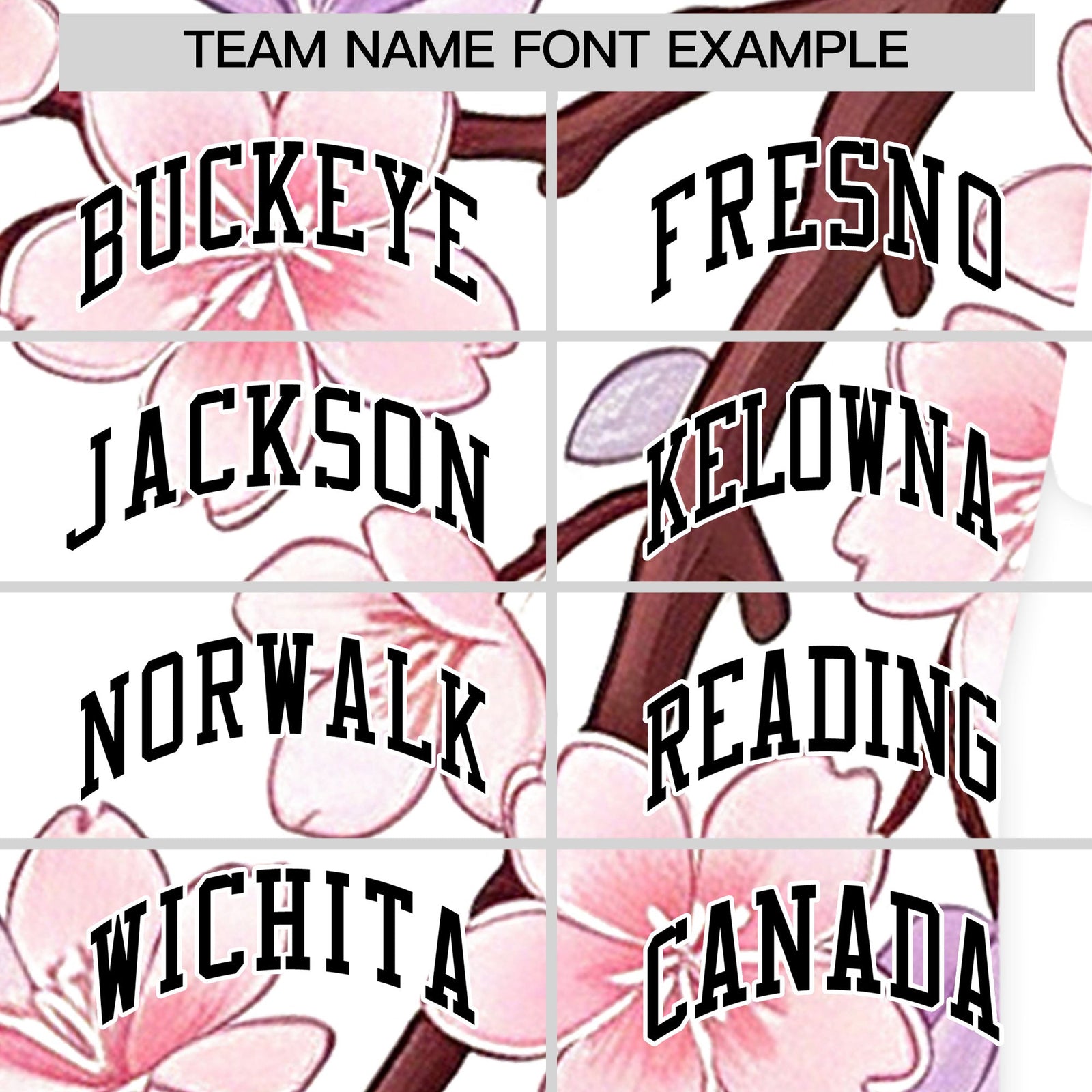Custom White Black Cherry Blossoms Personalization Moisture-Wicking T-shirt| KXKSHOP