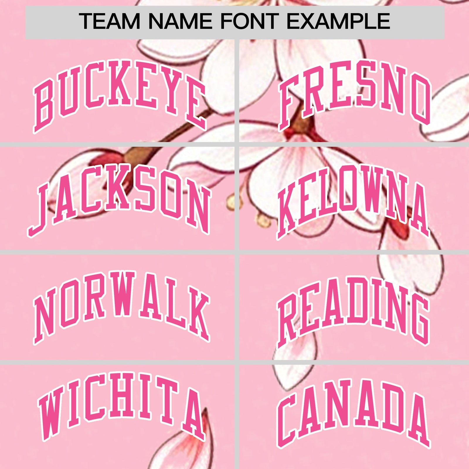 Custom Light Pink White Pink Cherry Blossoms Personalization Moisture-Wicking T-shirt| KXKSHOP