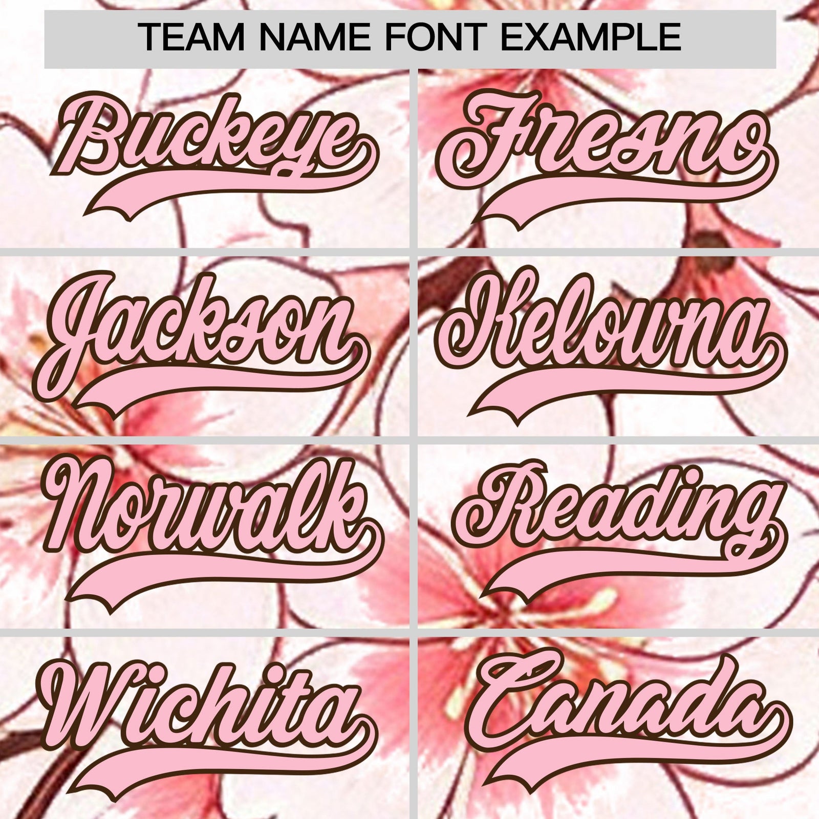 Custom White Light Pink Light Brown Cherry Blossoms Personalization Moisture-Wicking T-shirt| KXKSHOP