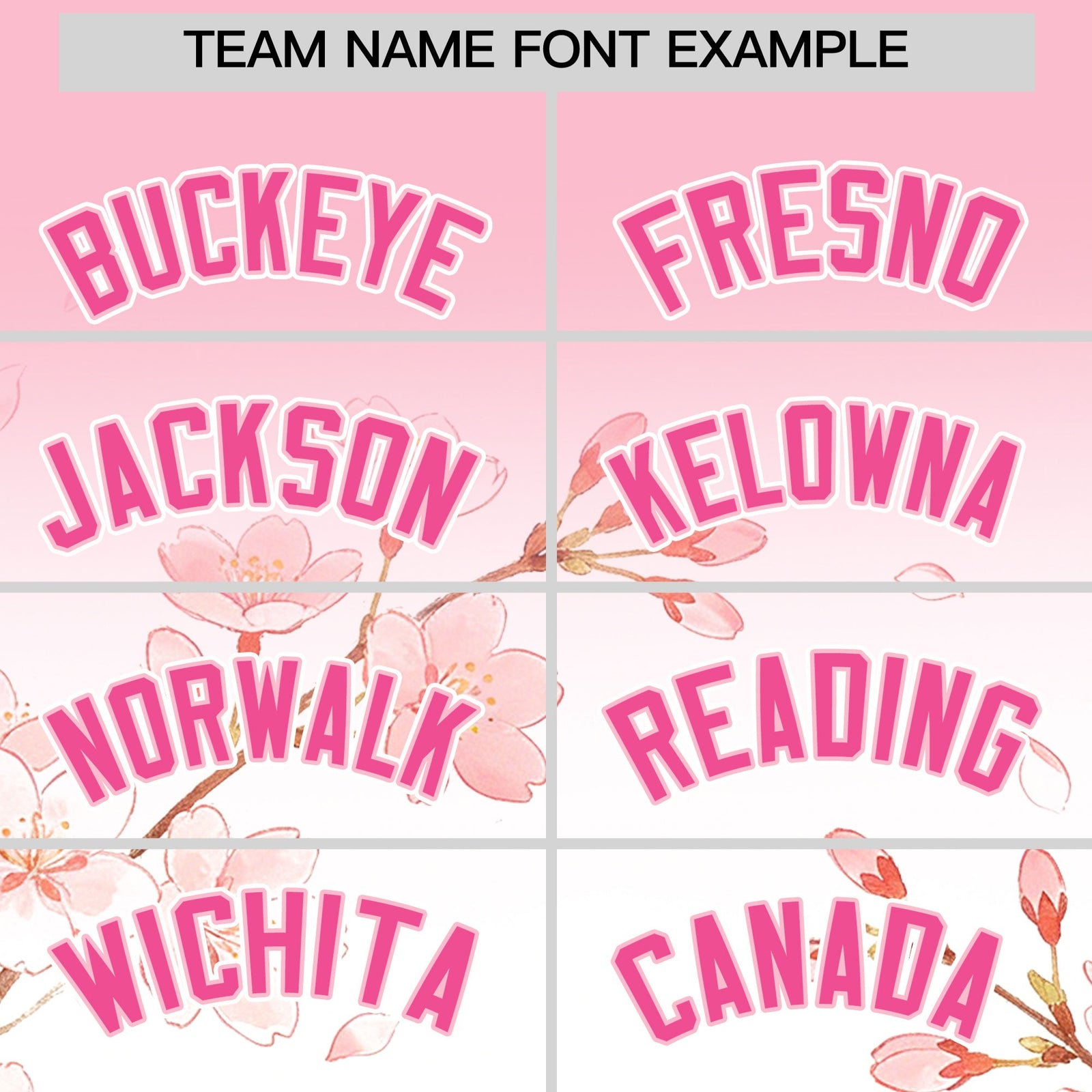 Custom Light Pink White Pink Cherry Blossoms Personalization Moisture-Wicking T-shirt| KXKSHOP