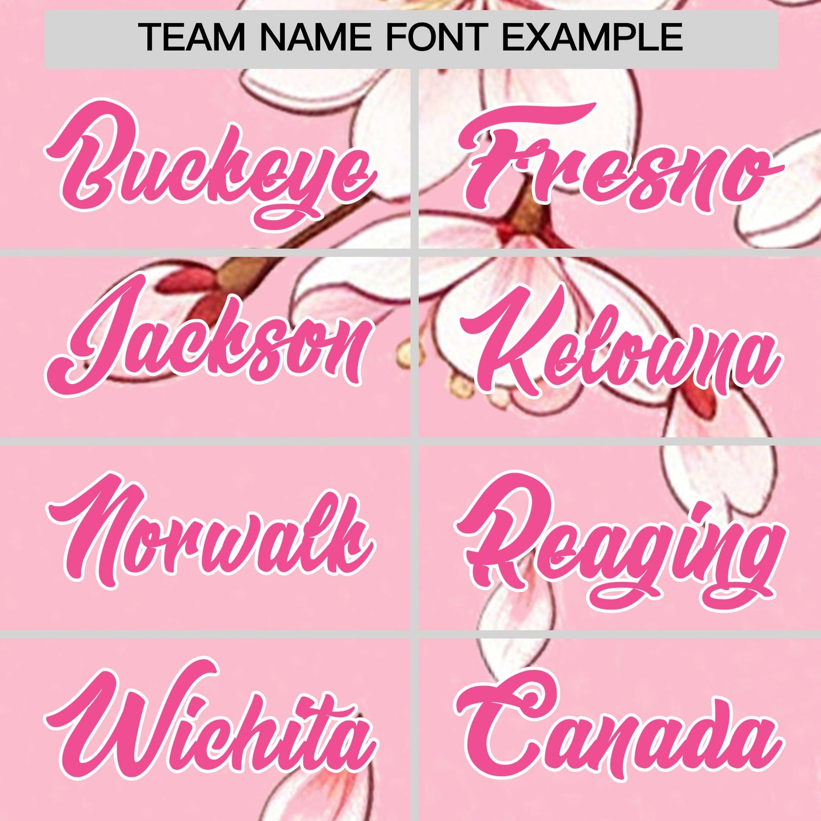Custom Light Pink White Pink Cherry Blossoms Personalization Moisture-Wicking T-shirt| KXKSHOP