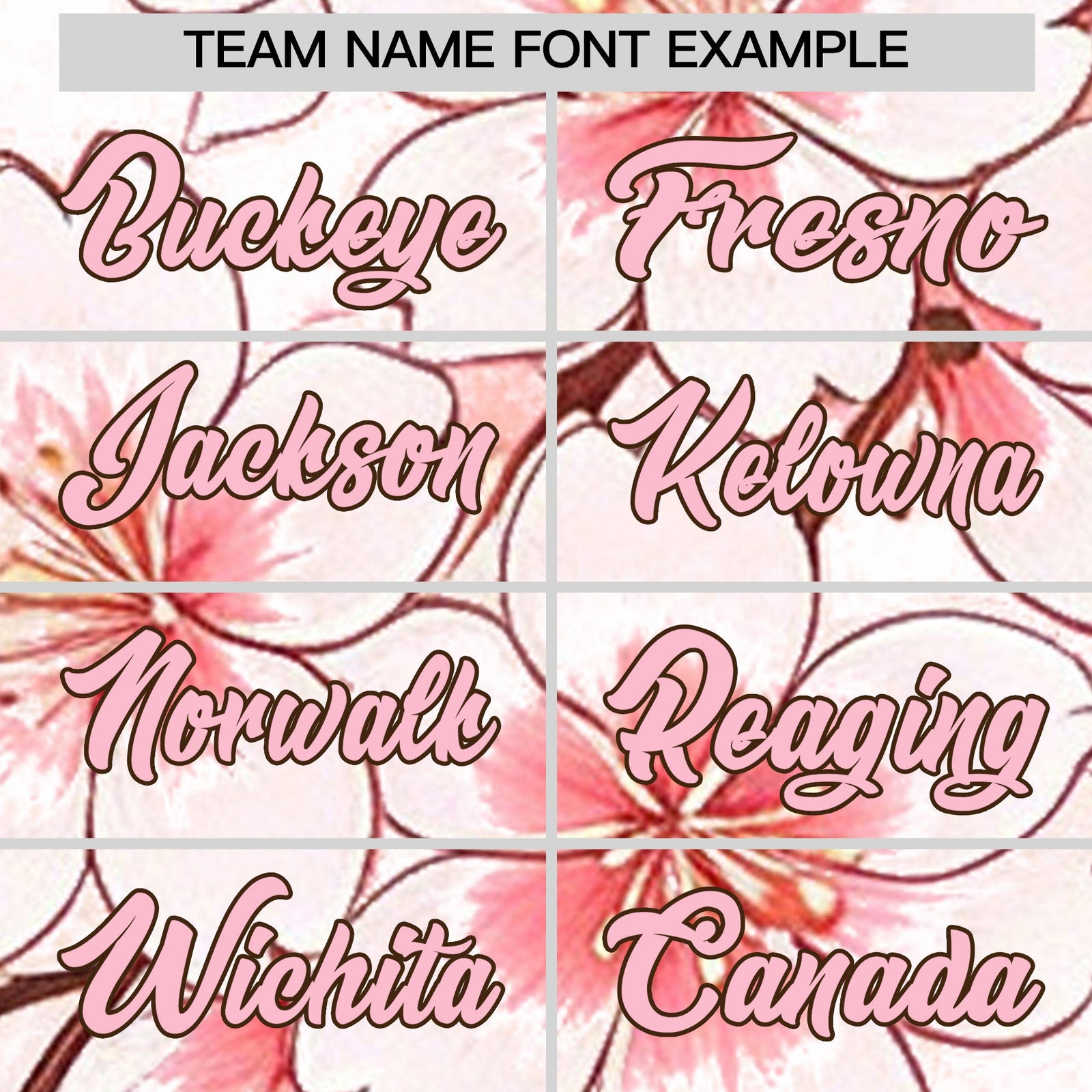 Custom White Light Pink Light Brown Cherry Blossoms Personalization Moisture-Wicking T-shirt| KXKSHOP