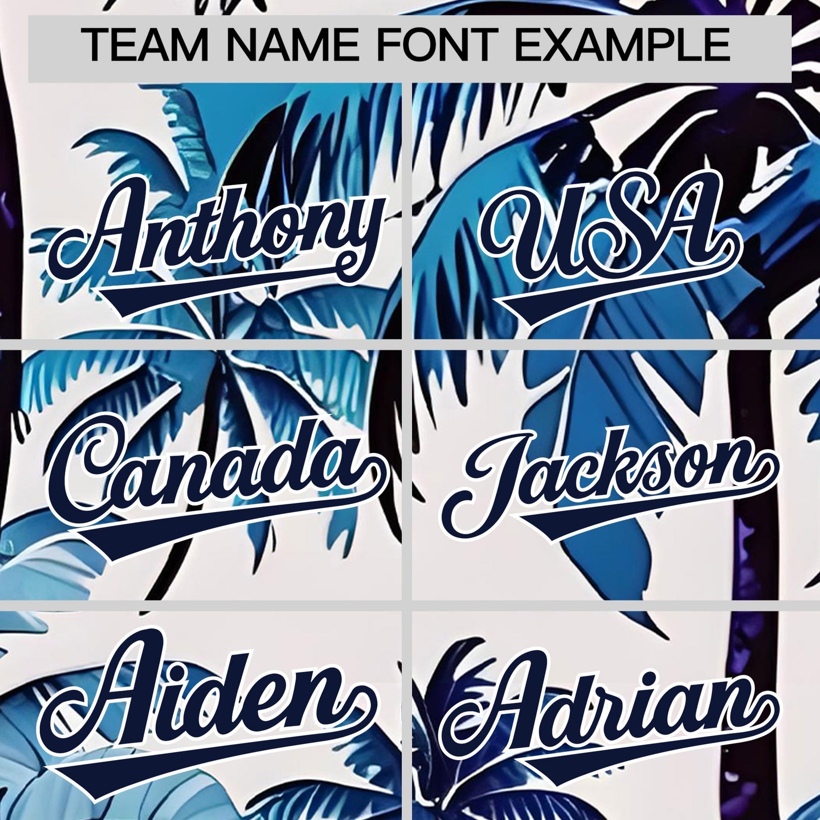 Custom Navy White Graffiti Pattern Hawaiian Style T-shirt| KXKSHOP