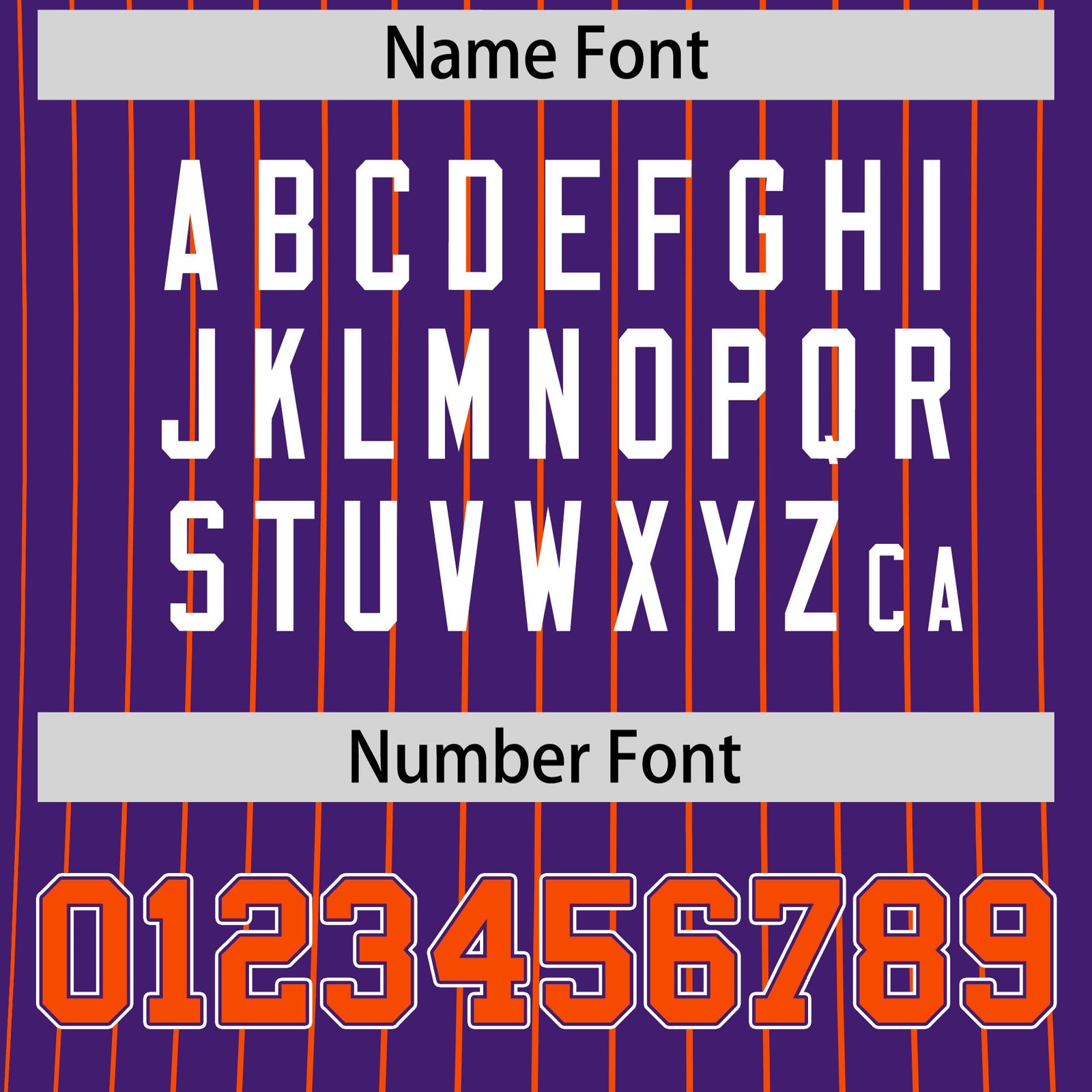 Custom Orange Purple White Reversible Stripe Fashion T-shirt| KXKSHOP