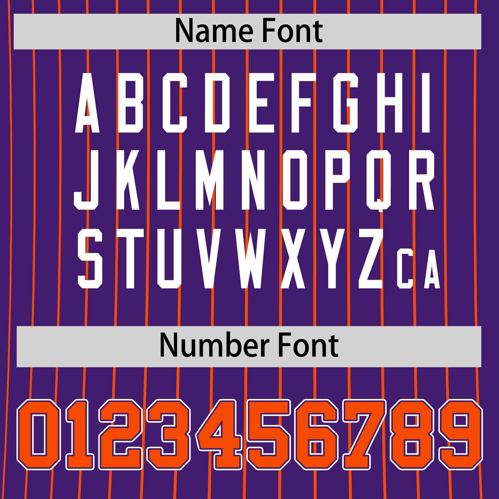 Custom Orange Purple White Reversible Stripe Fashion T-shirt| KXKSHOP