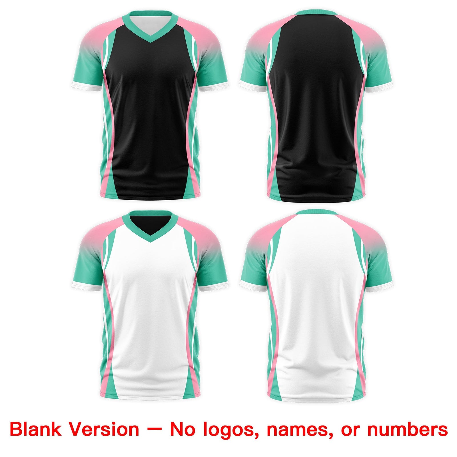 Custom Black Light Pink Bright Green Reversible Wrinkle-Resistant T-shirt| KXKSHOP