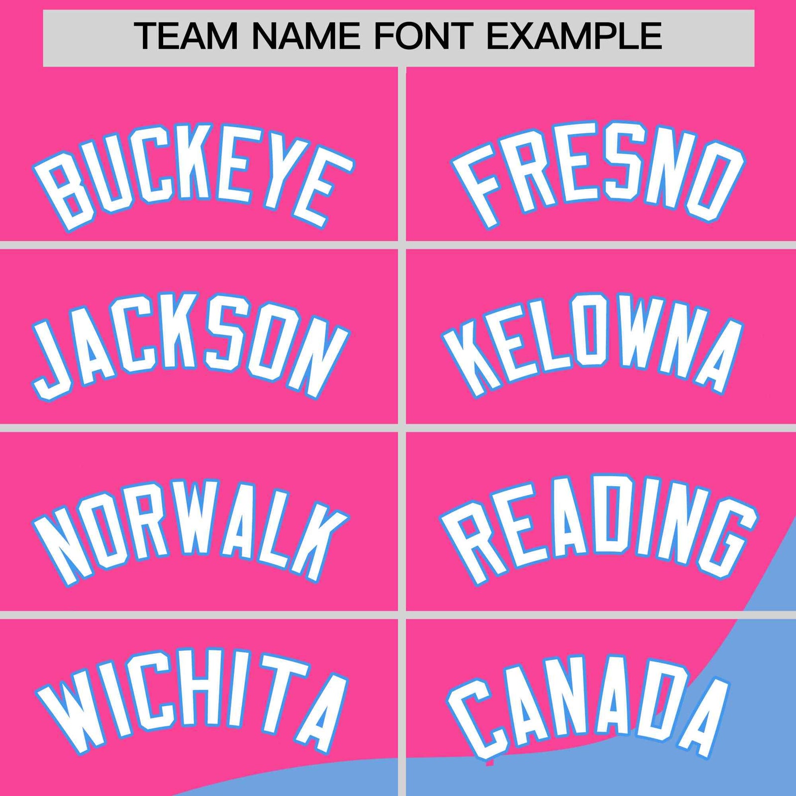 Custom Pink Powder Blue Color Block Varsity Full-Zip Letterman Wave Hoodie Jacket