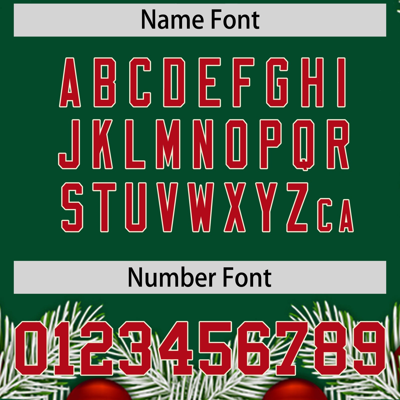Custom Kelly Green Red Christmas Graffiti Pattern Athletic Full-Zip Hoodie