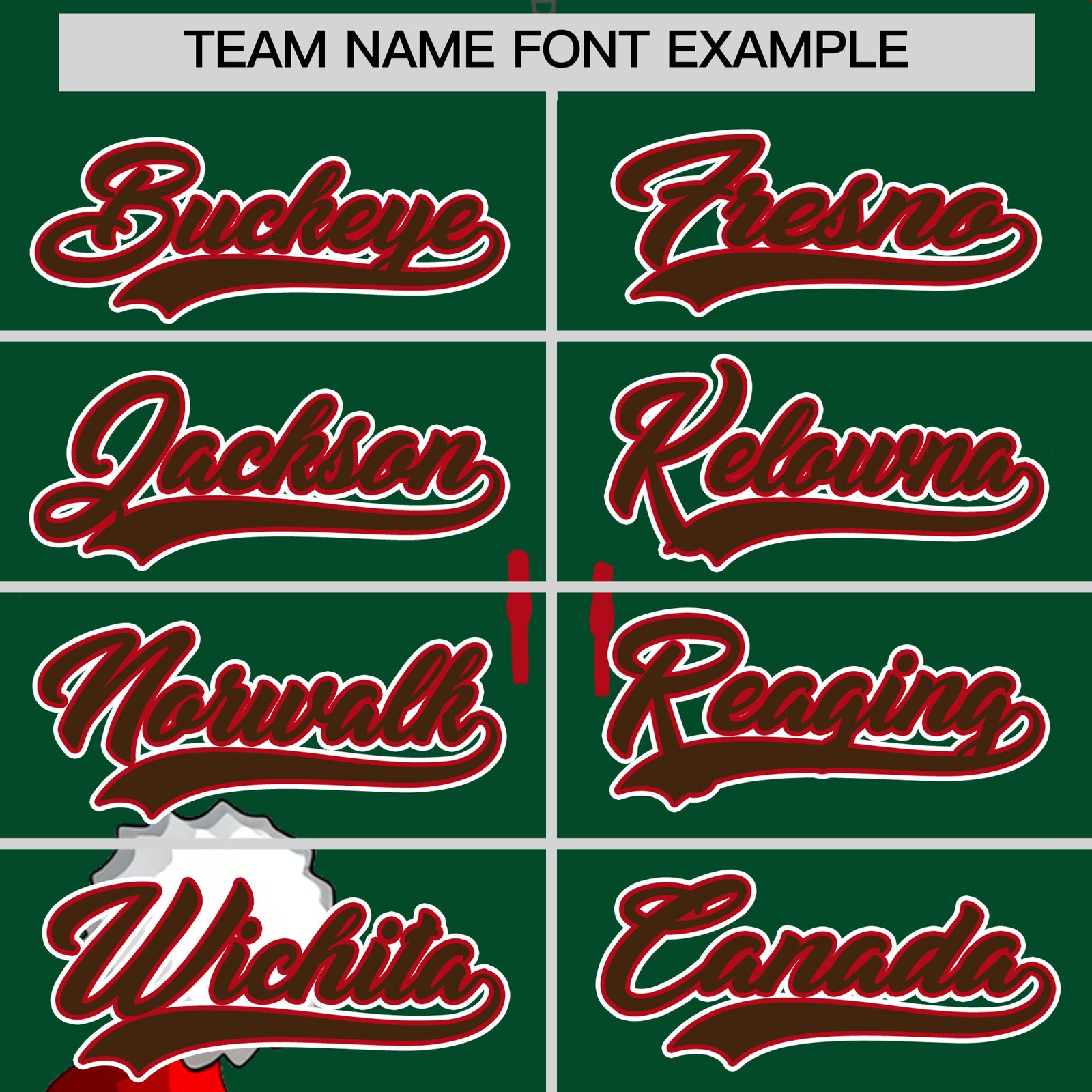 Custom Kelly Green Red Christmas Graffiti Pattern Athletic Full-Zip Hoodie